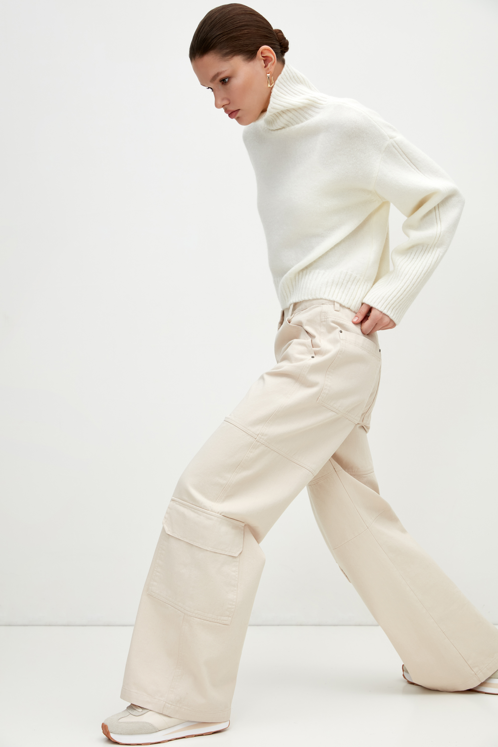 Trousers 3974-45 Beige from BRUSNiKA