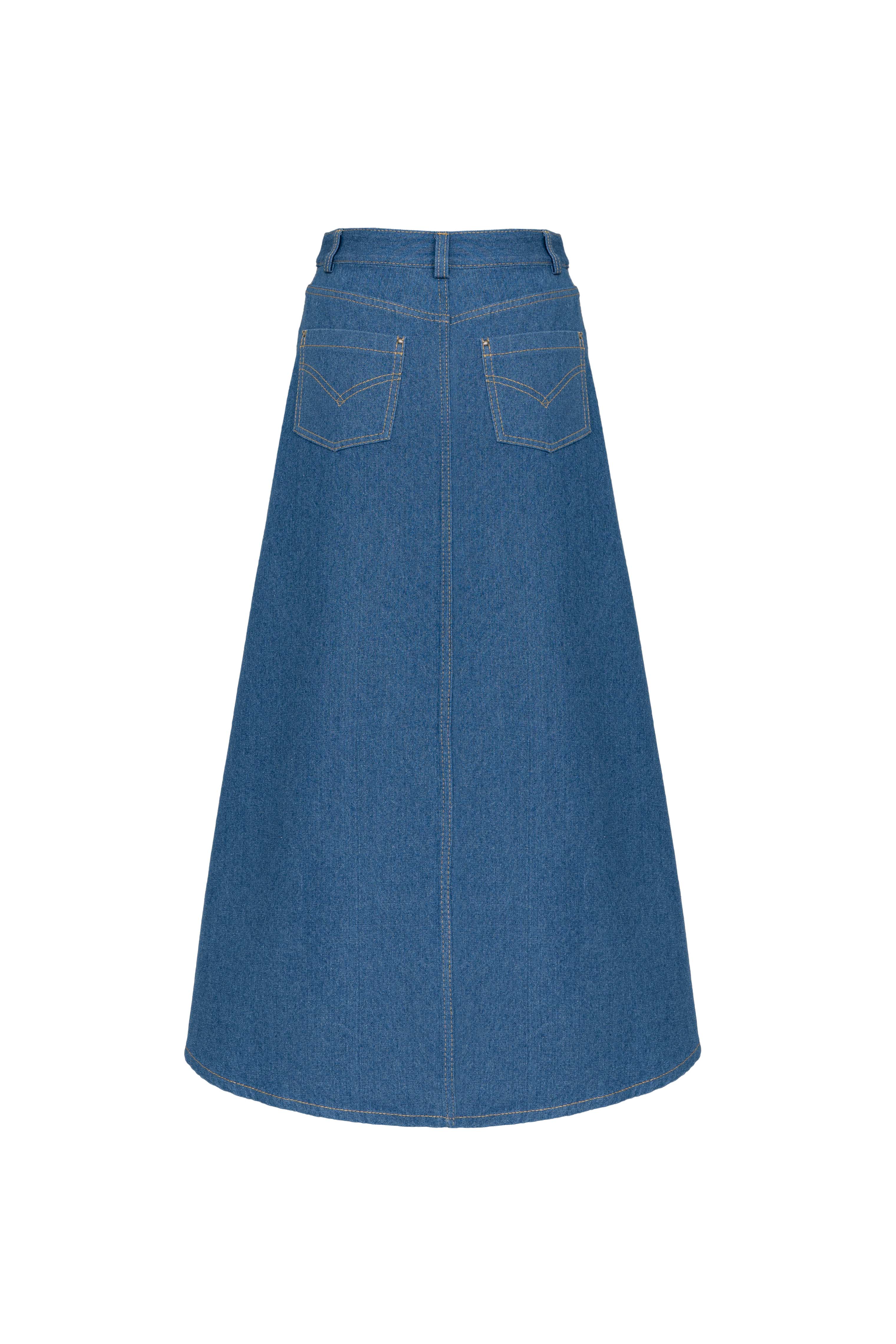 Skirt 4794-25 Dark blue from BRUSNiKA