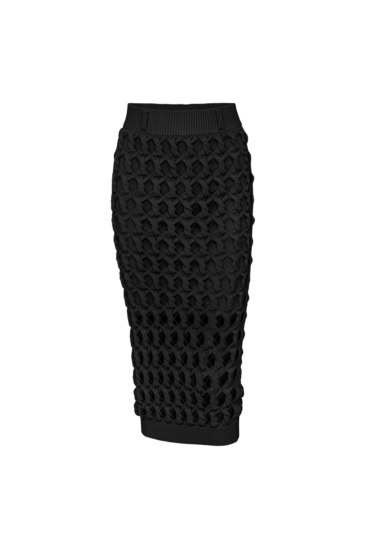 Skirt 2926-01 Black from BRUSNiKA