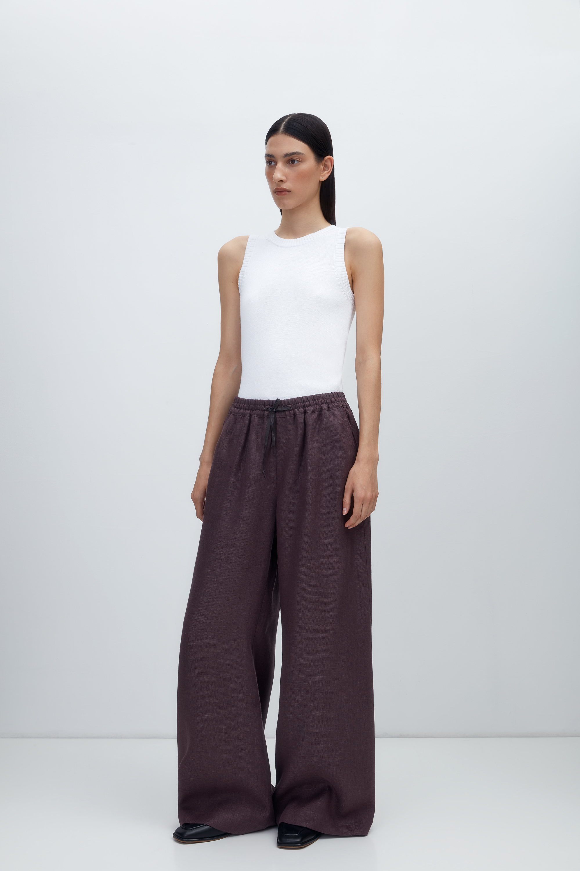 Trousers 3906-14 Burgundy from BRUSNiKA