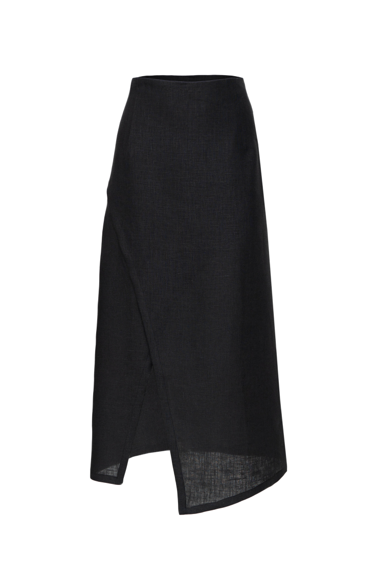 Skirt 3453-01 Black from BRUSNiKA
