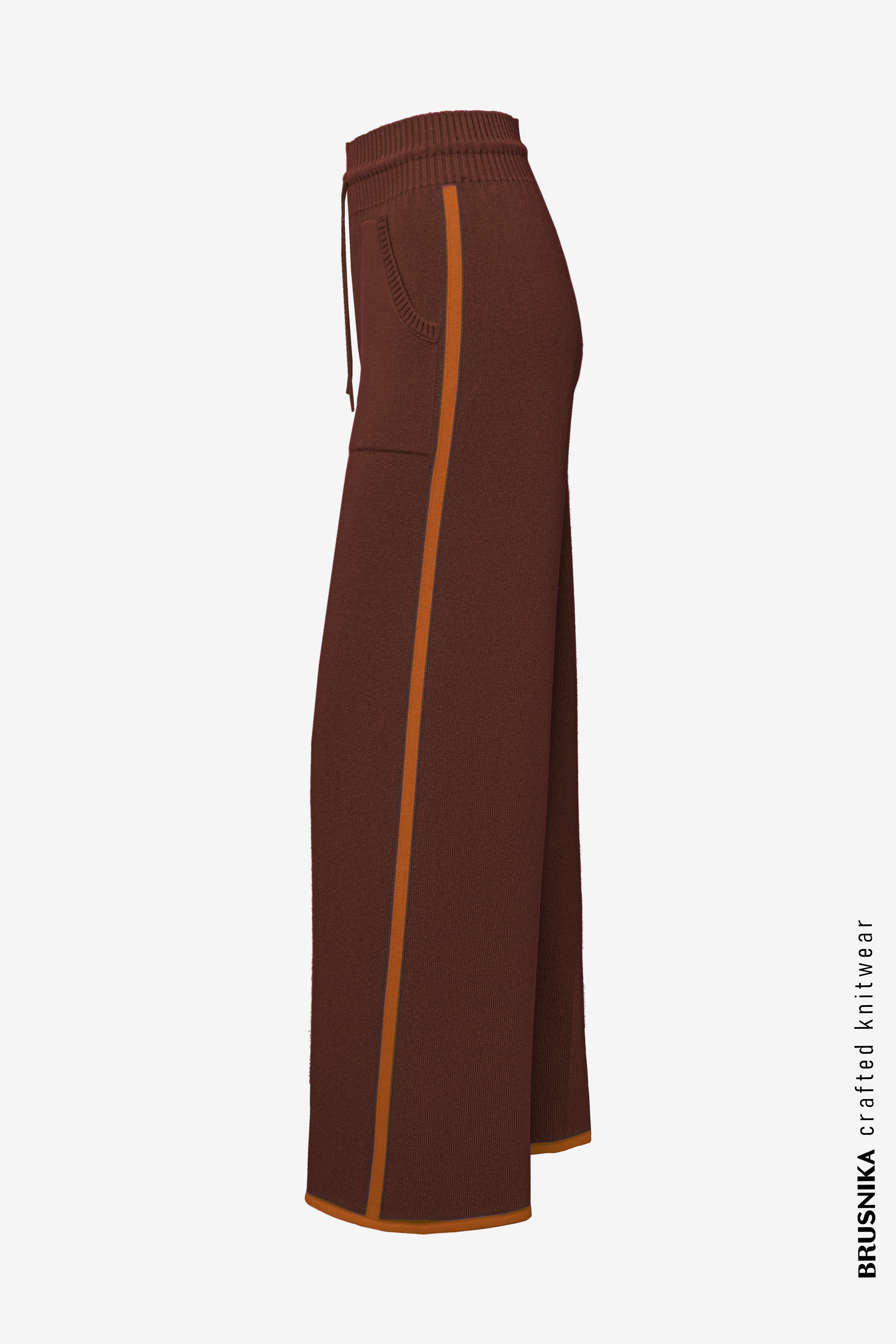 Trousers 3018-80 Chocolate from BRUSNiKA