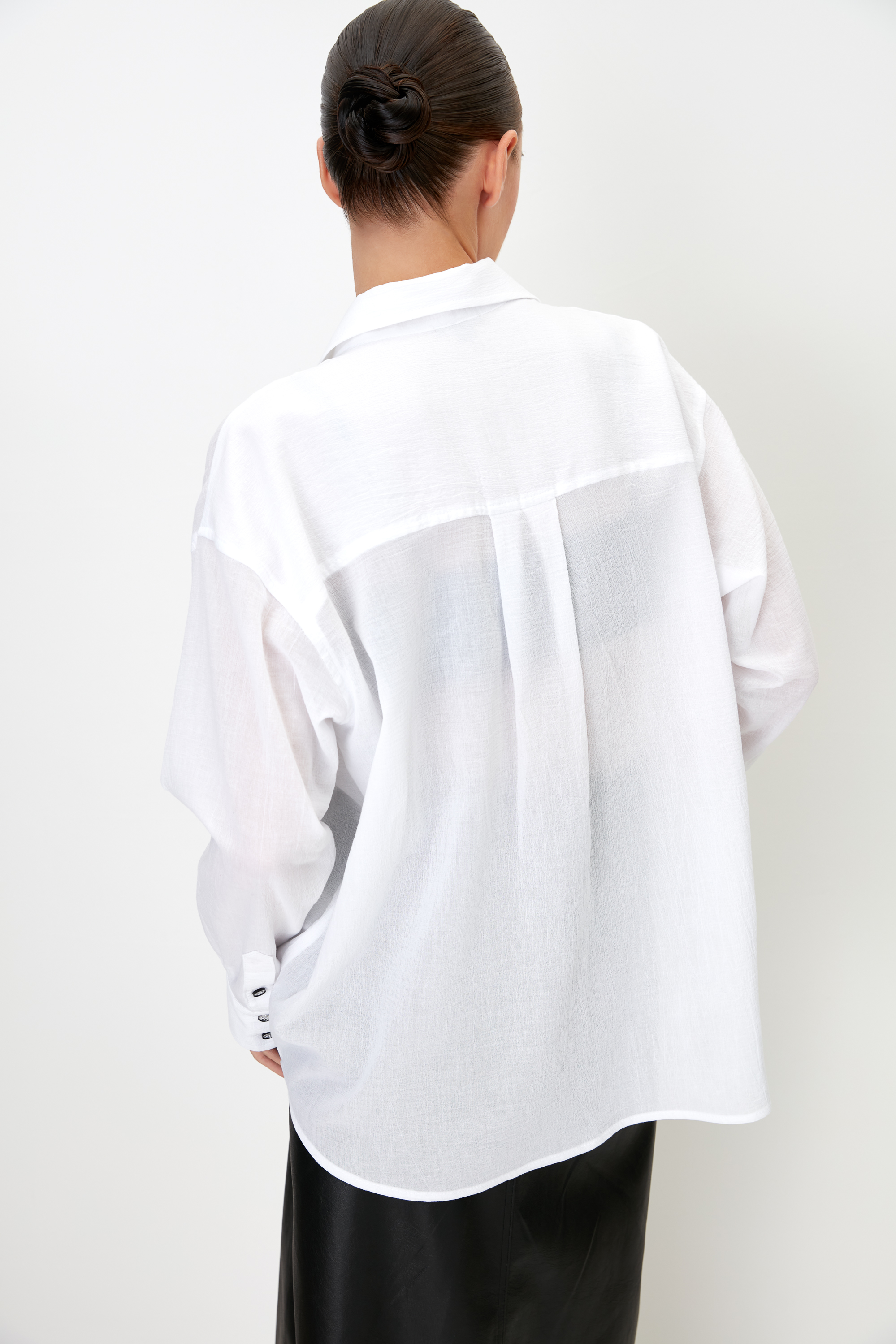 Shirt 3502-02 White from BRUSNiKA