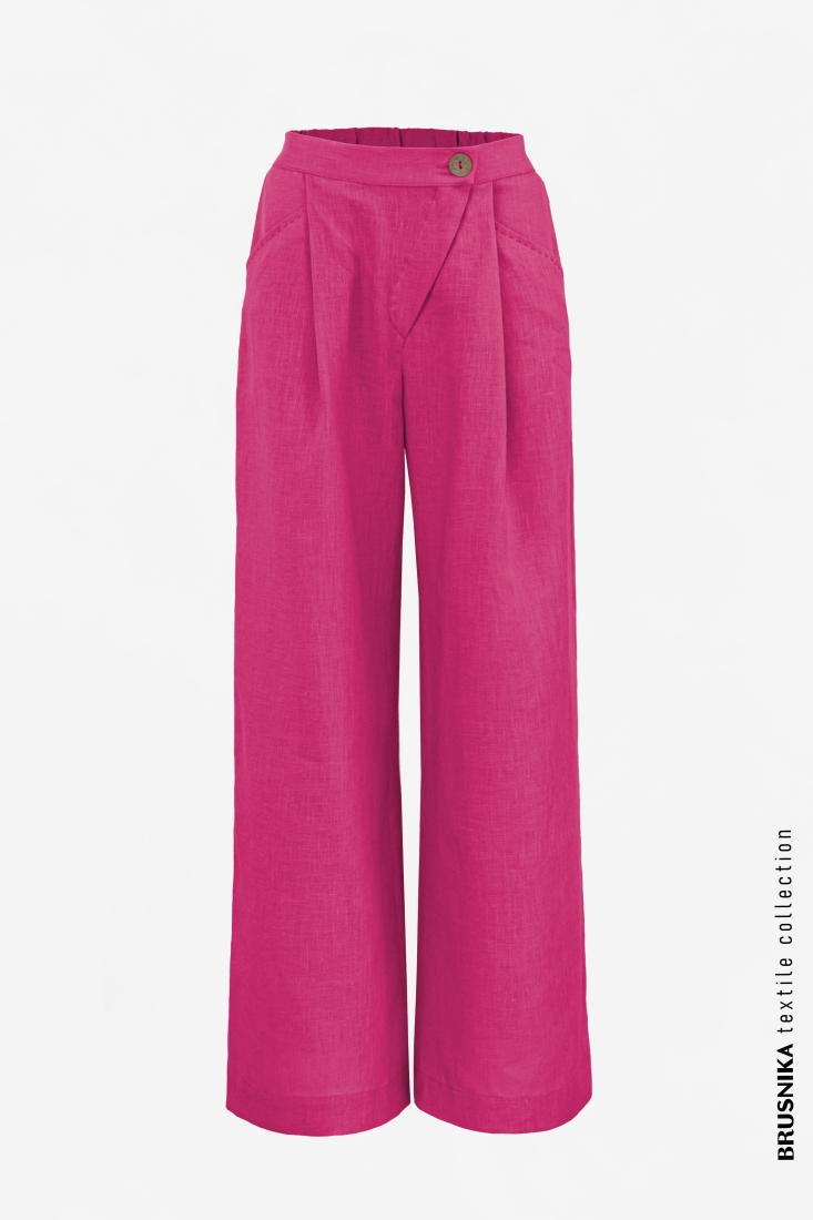 Trousers 3958-38 Fuchsia from BRUSNiKA