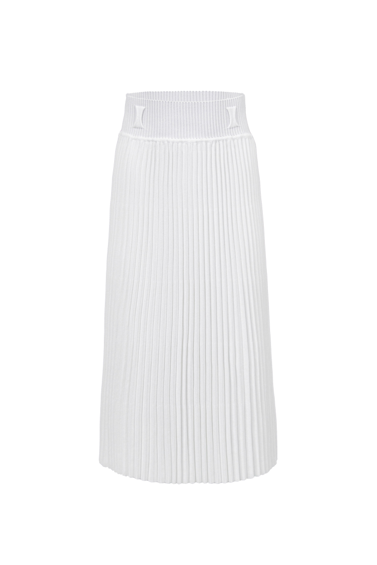 Skirt 2779-02 White from BRUSNiKA