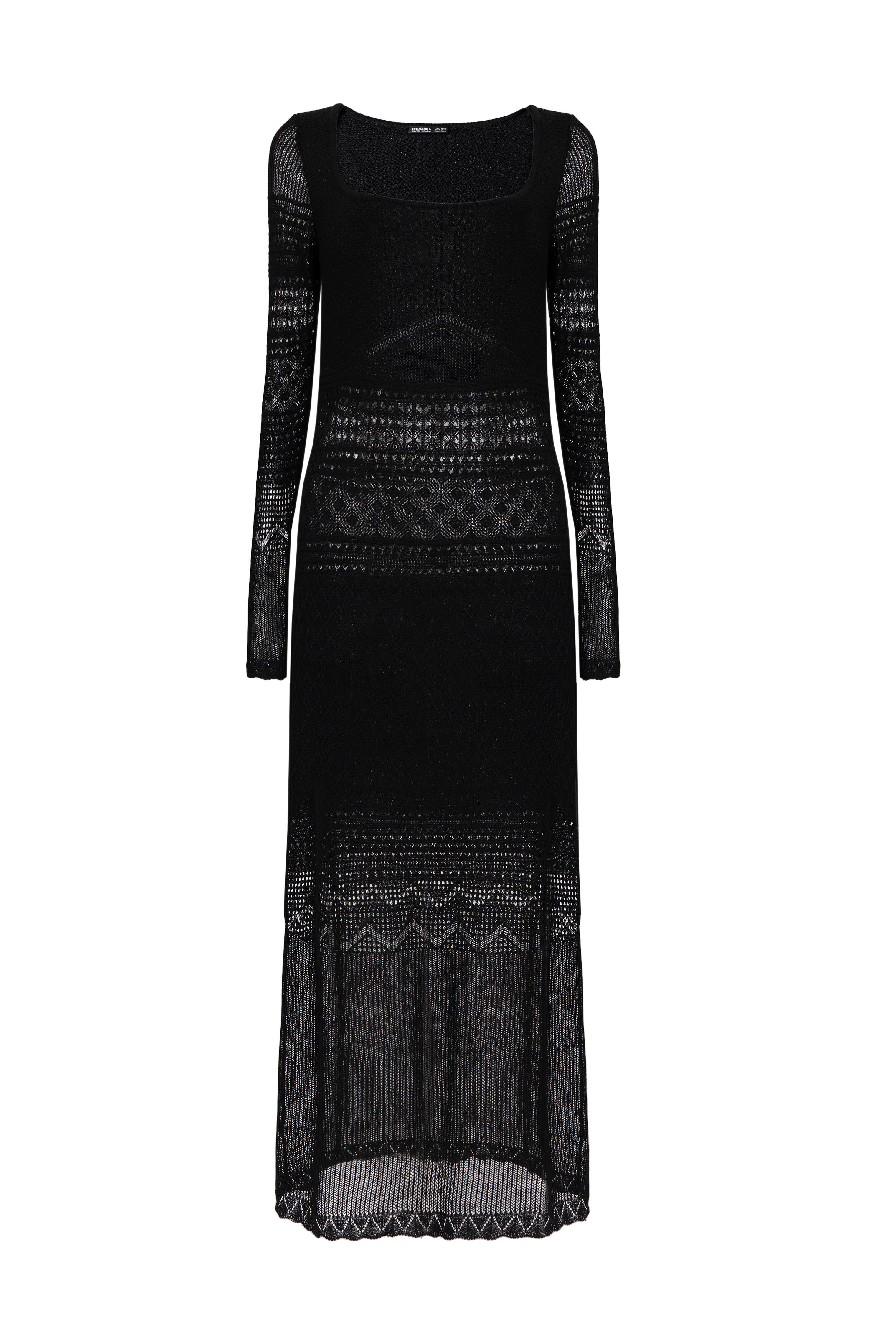 Dress 4672-01 Black from BRUSNiKA