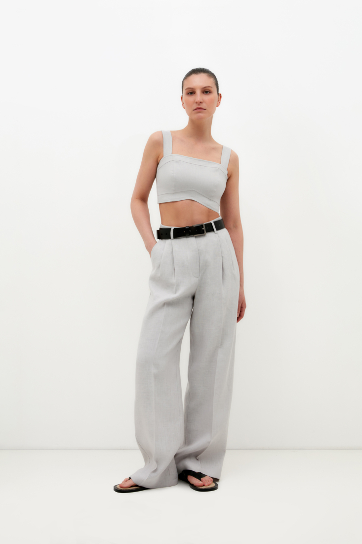 Trousers 4502-04 Grey from BRUSNiKA