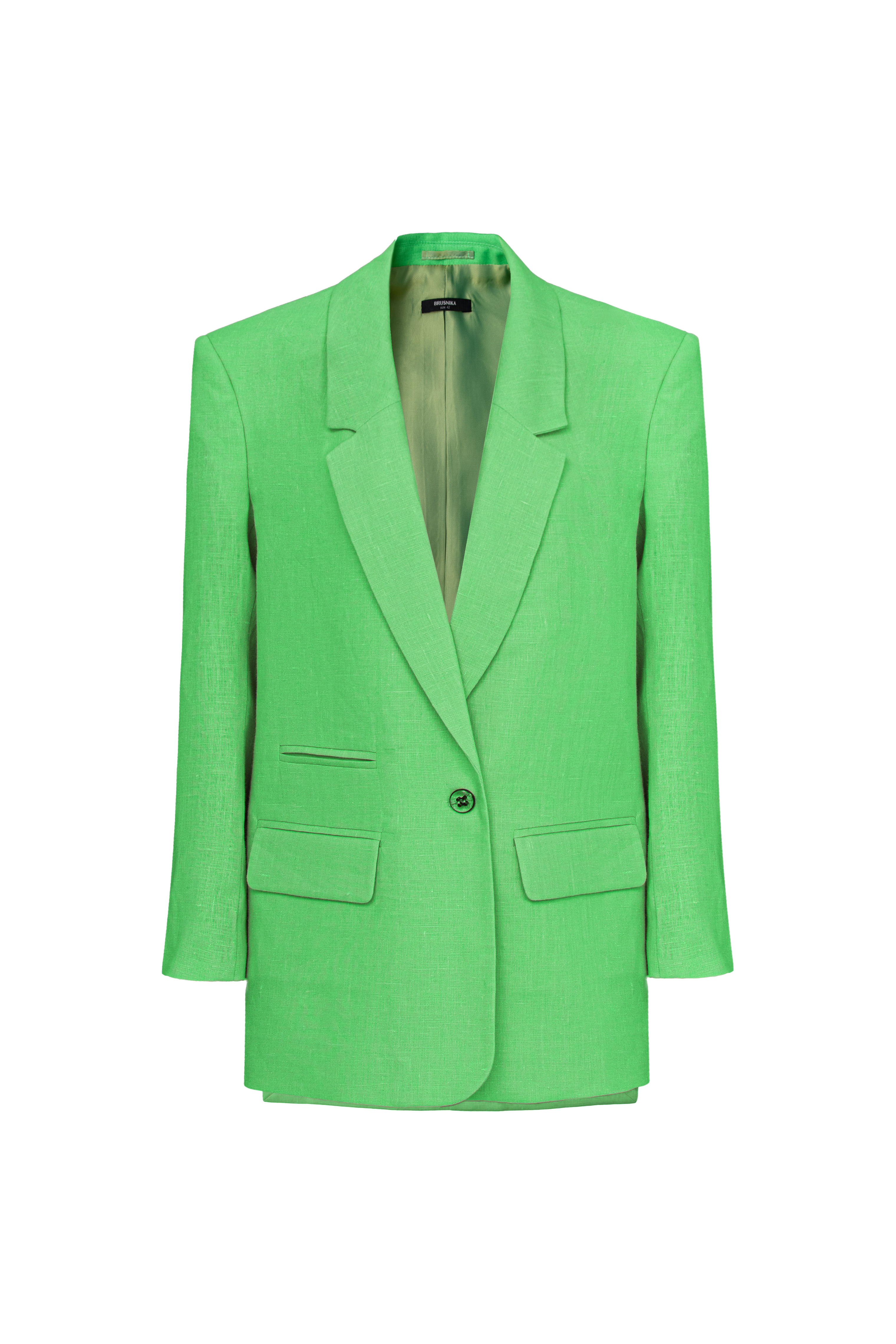 Jacket 4501-08 Green from BRUSNiKA
