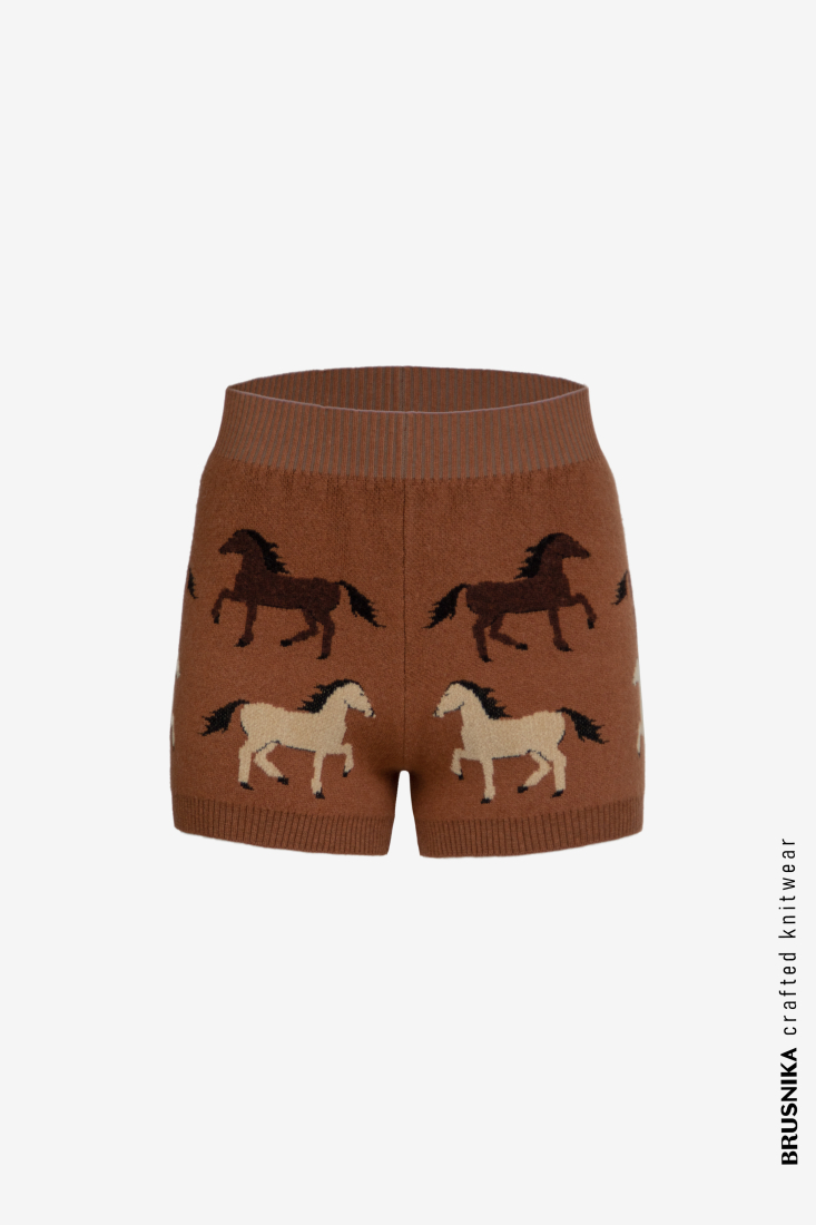 shorts 4325-15 Brown from BRUSNiKA