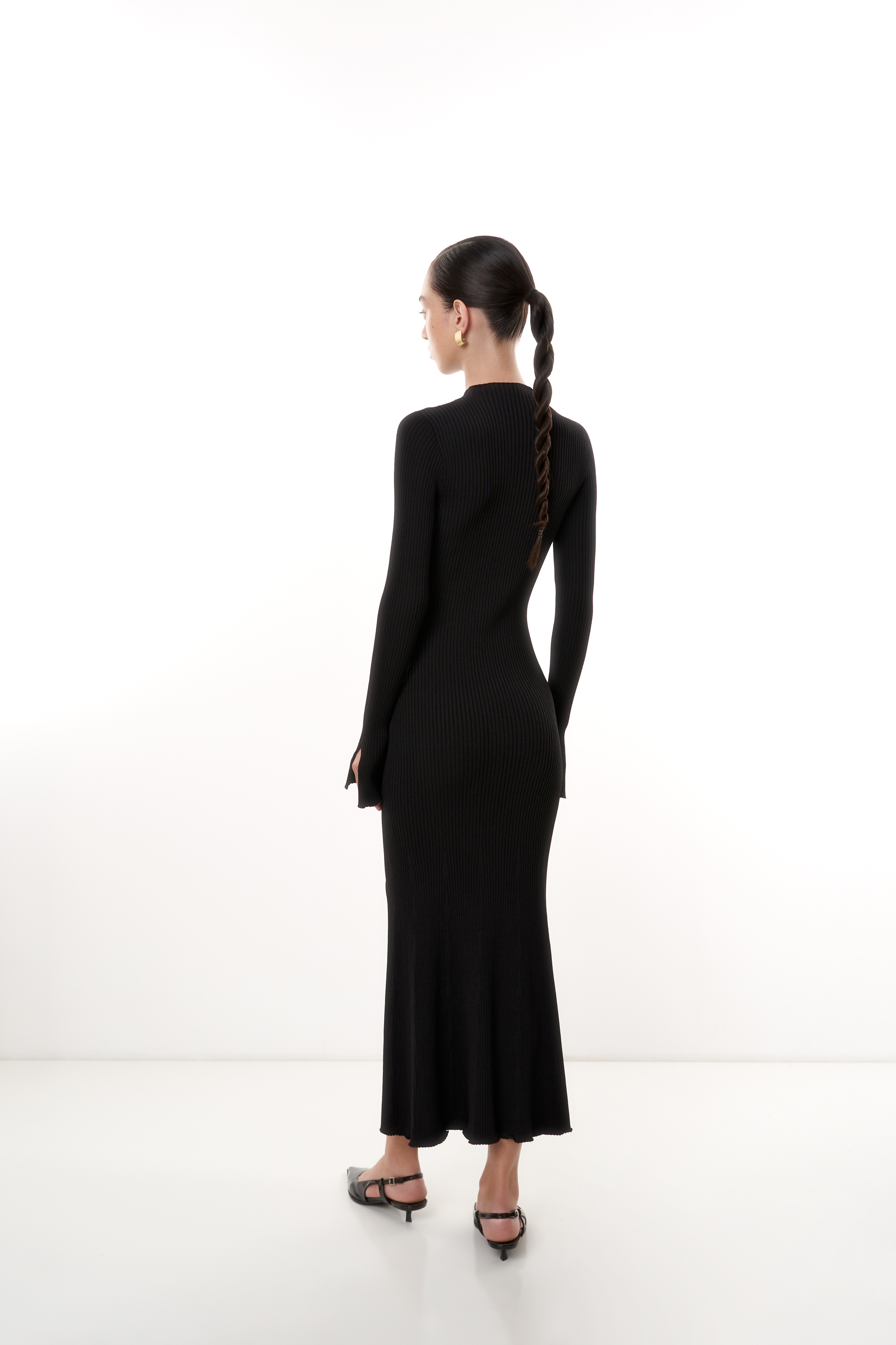Dress 3349-01 Black from BRUSNiKA