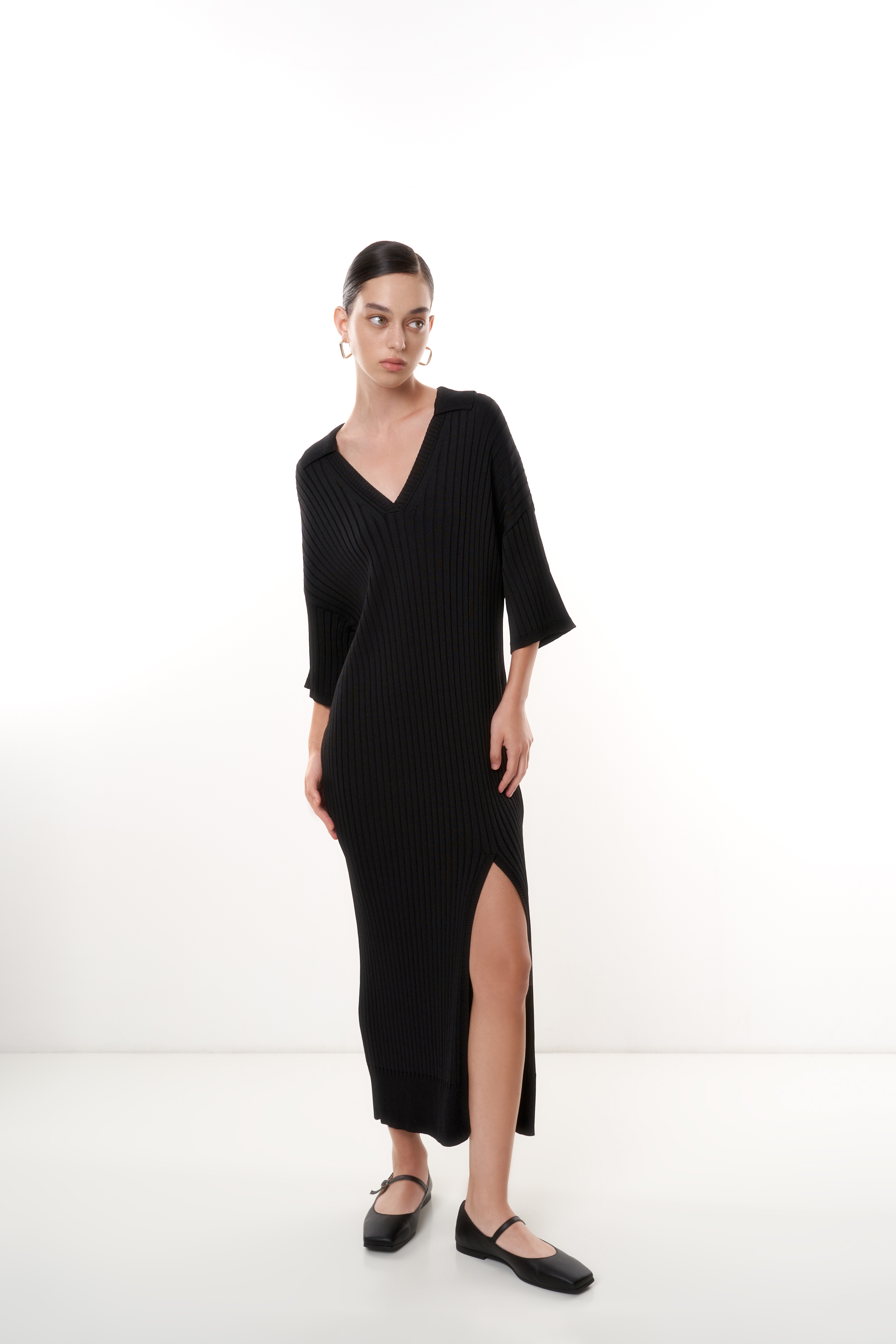 Dress 3620-01 Black from BRUSNiKA