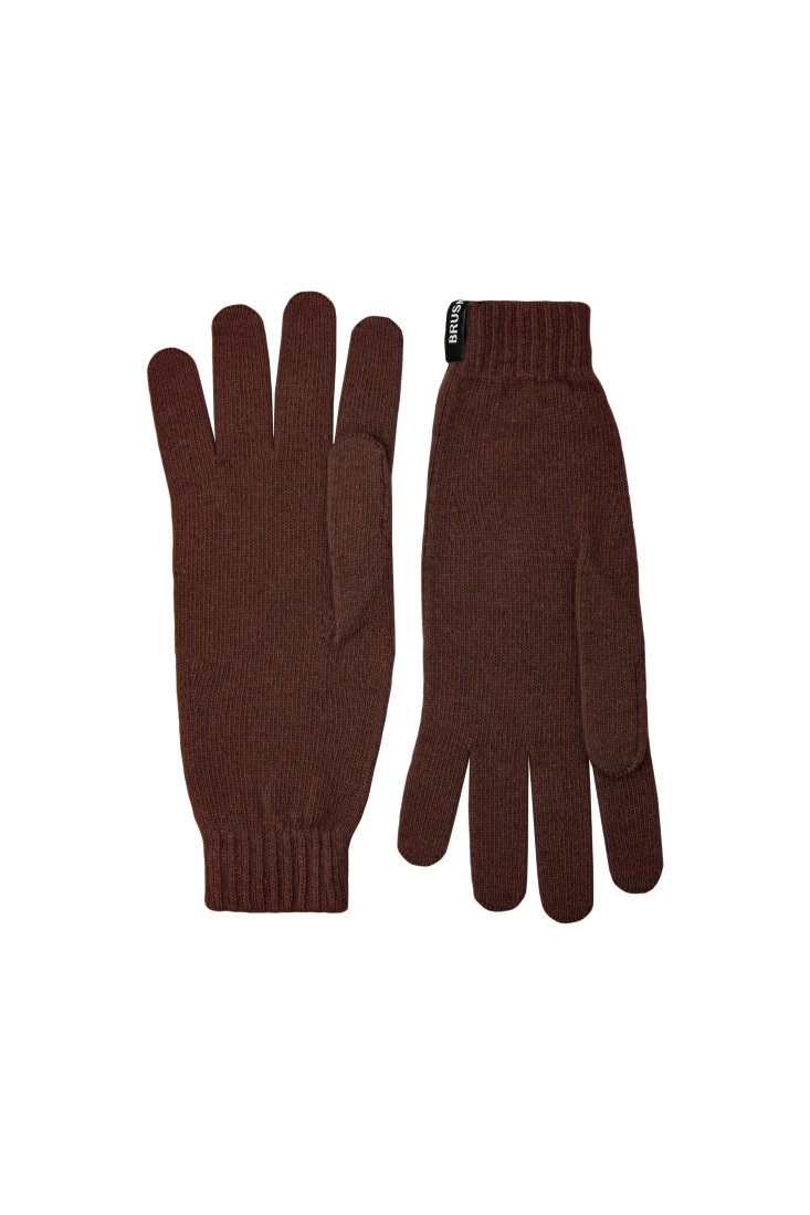 Gloves 3703-80 Chocolate from BRUSNiKA