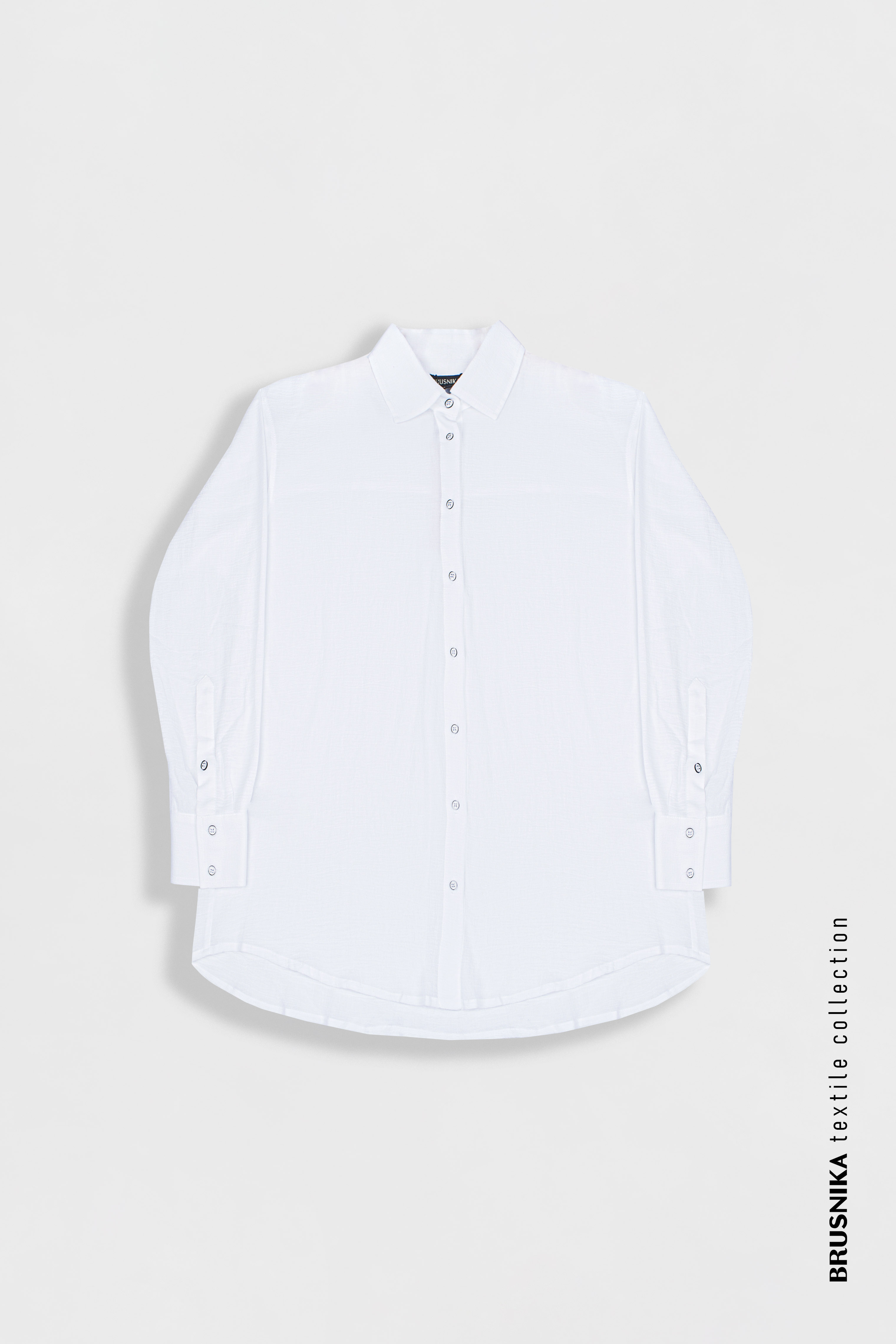 Shirt 3502-02 White from BRUSNiKA
