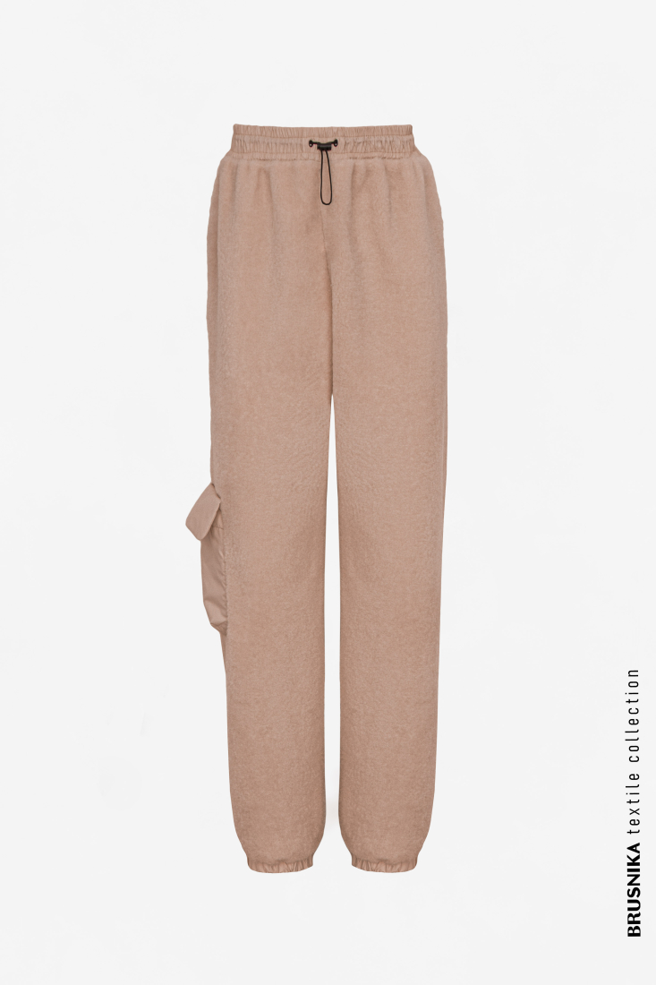 Trousers 3813-34 Dark beige from BRUSNiKA
