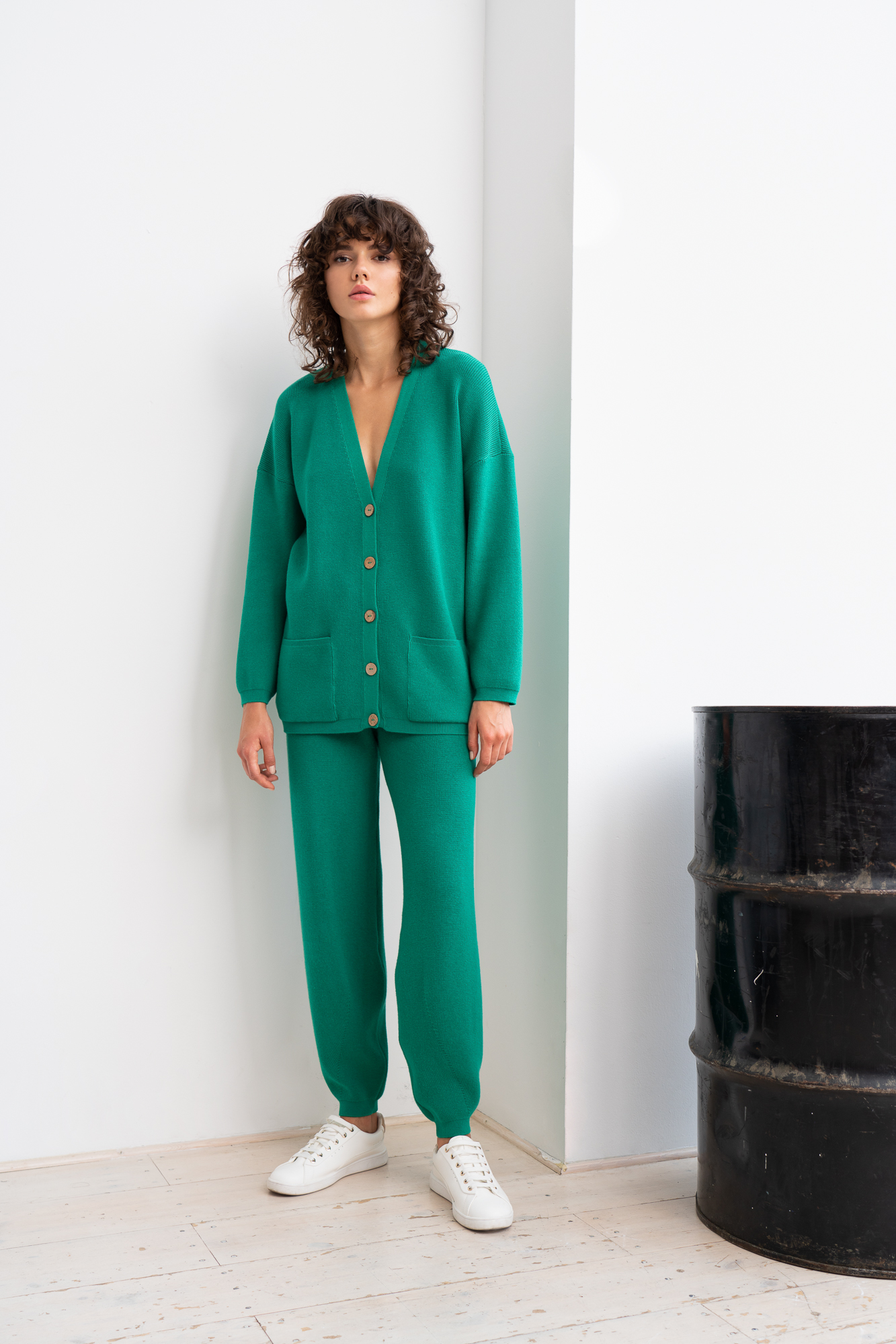 Trousers 3299-08 Green from BRUSNiKA