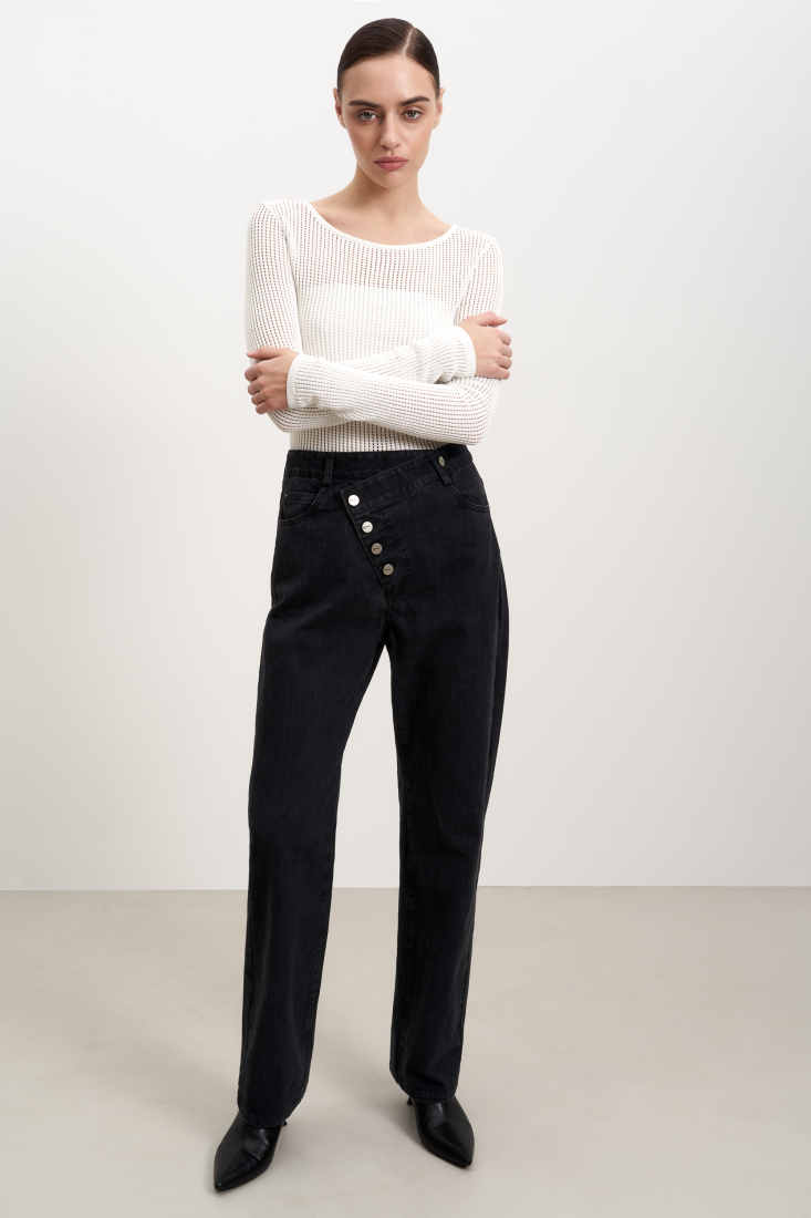 Trousers 3348-01 Black from BRUSNiKA