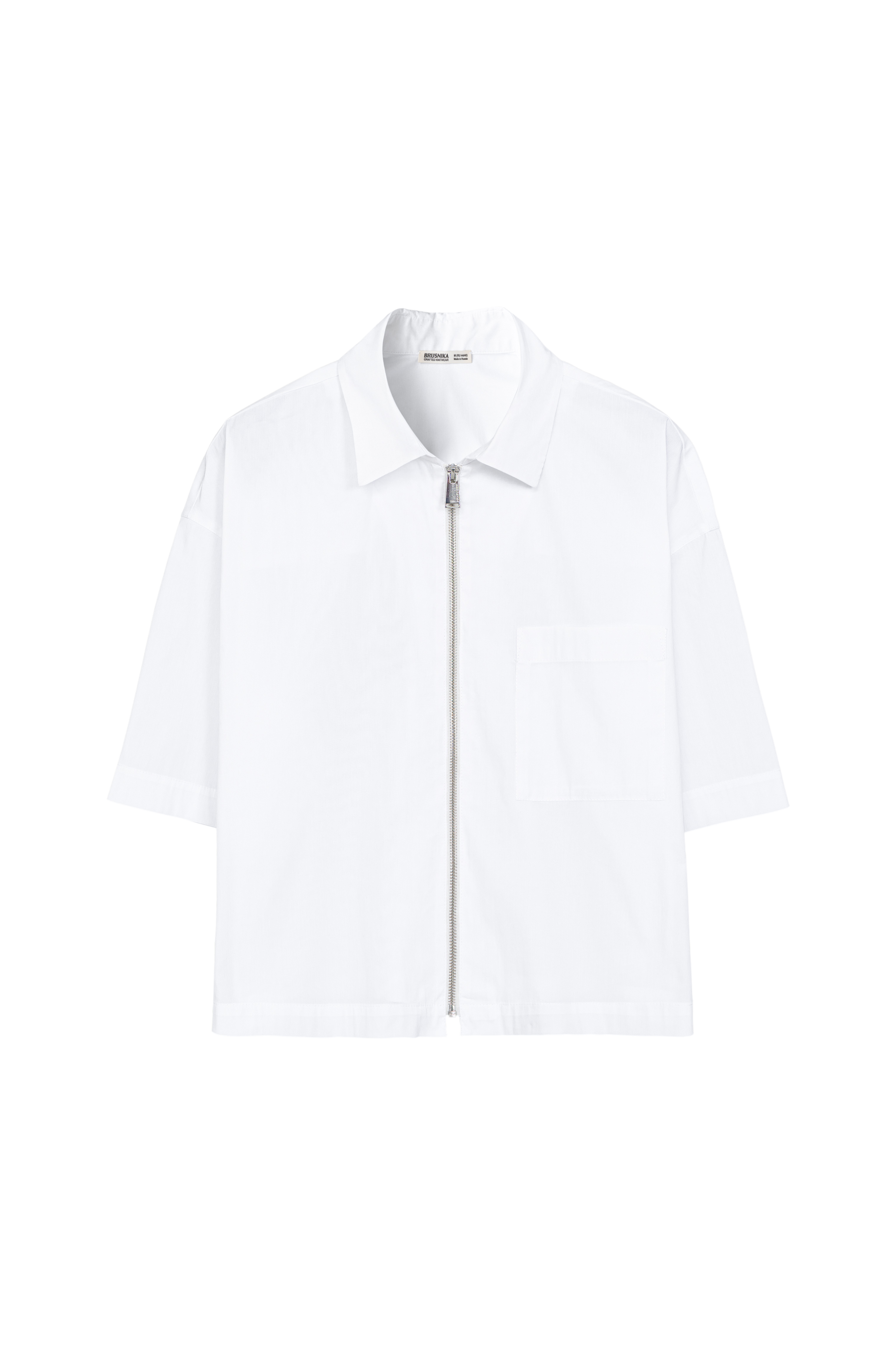 Shirt 4727-02 White from BRUSNiKA