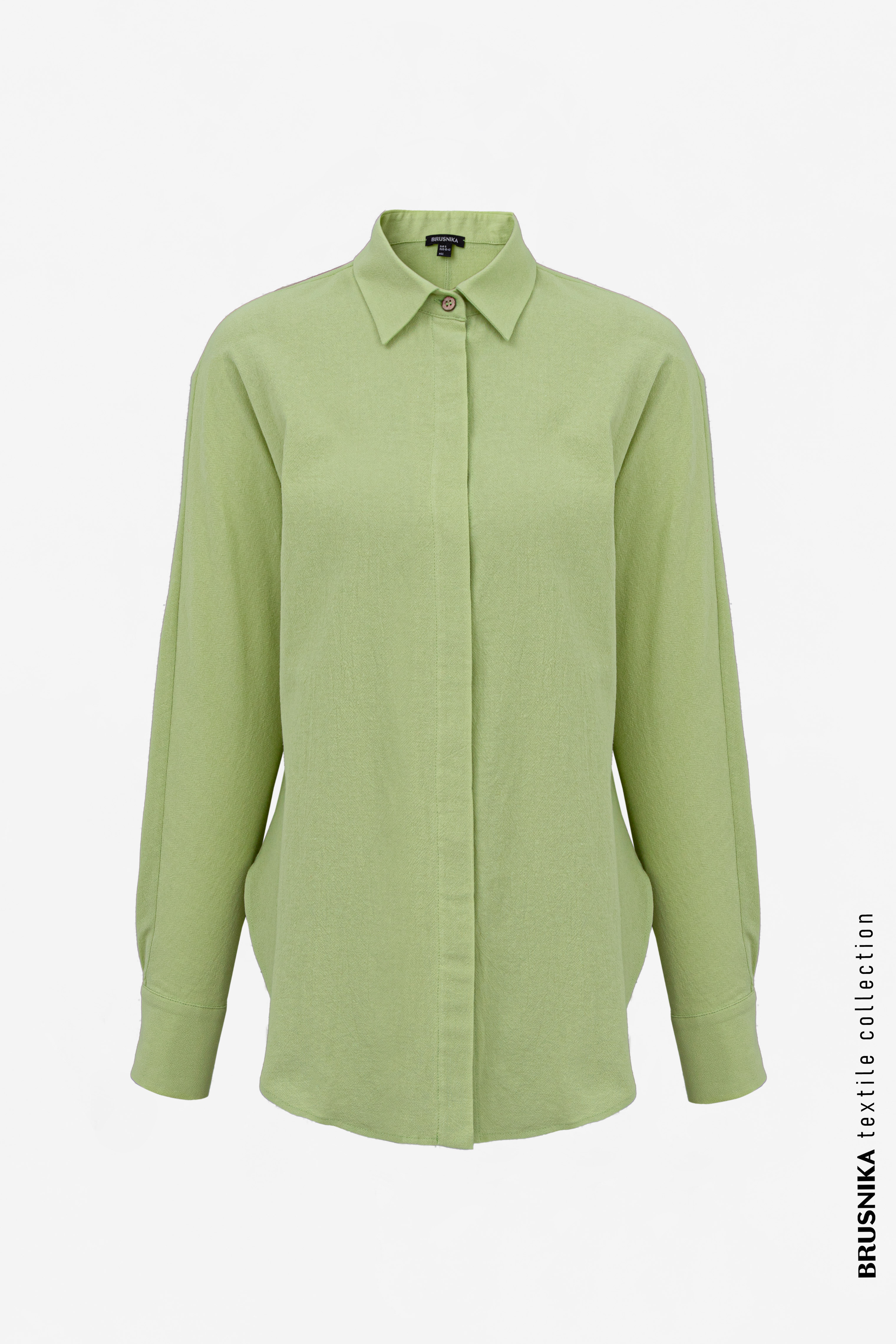 Shirt 4179-47 Light-green from BRUSNiKA