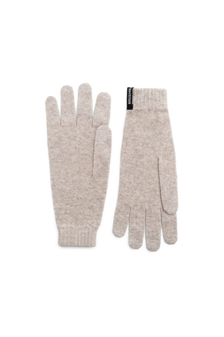 Gloves 3703-34 Dark beige from BRUSNiKA