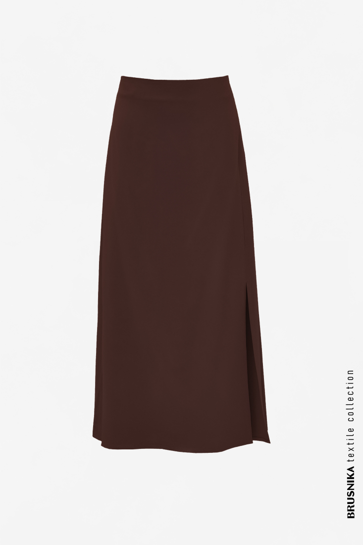 Skirt 2979-60 Dark brown from BRUSNiKA