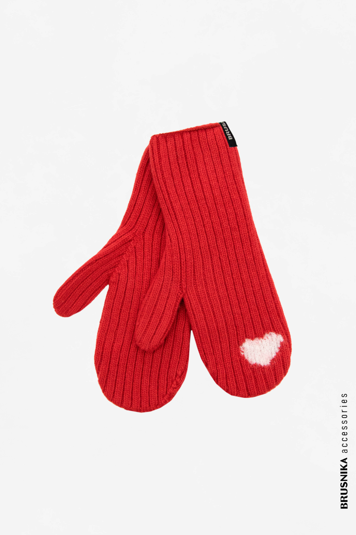 Mittens 3167-05 Red from BRUSNiKA
