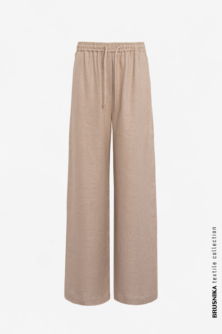 Trousers 3906-45.1 Тaupe . from BRUSNiKA
