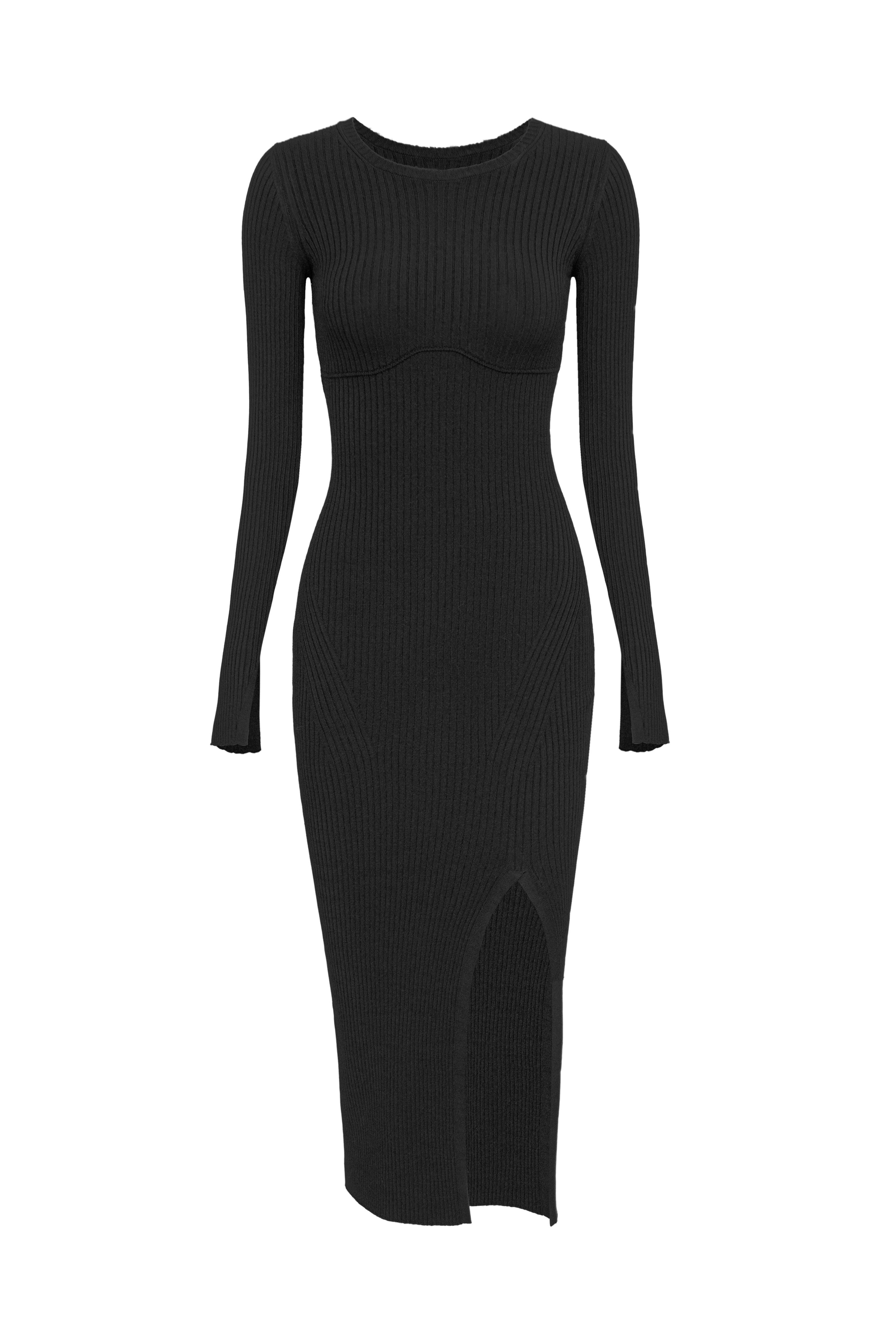 Dress 4369-01 Black from BRUSNiKA