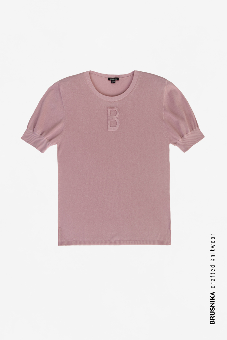 T-shirt 2845-163 Dusty pink from BRUSNiKA