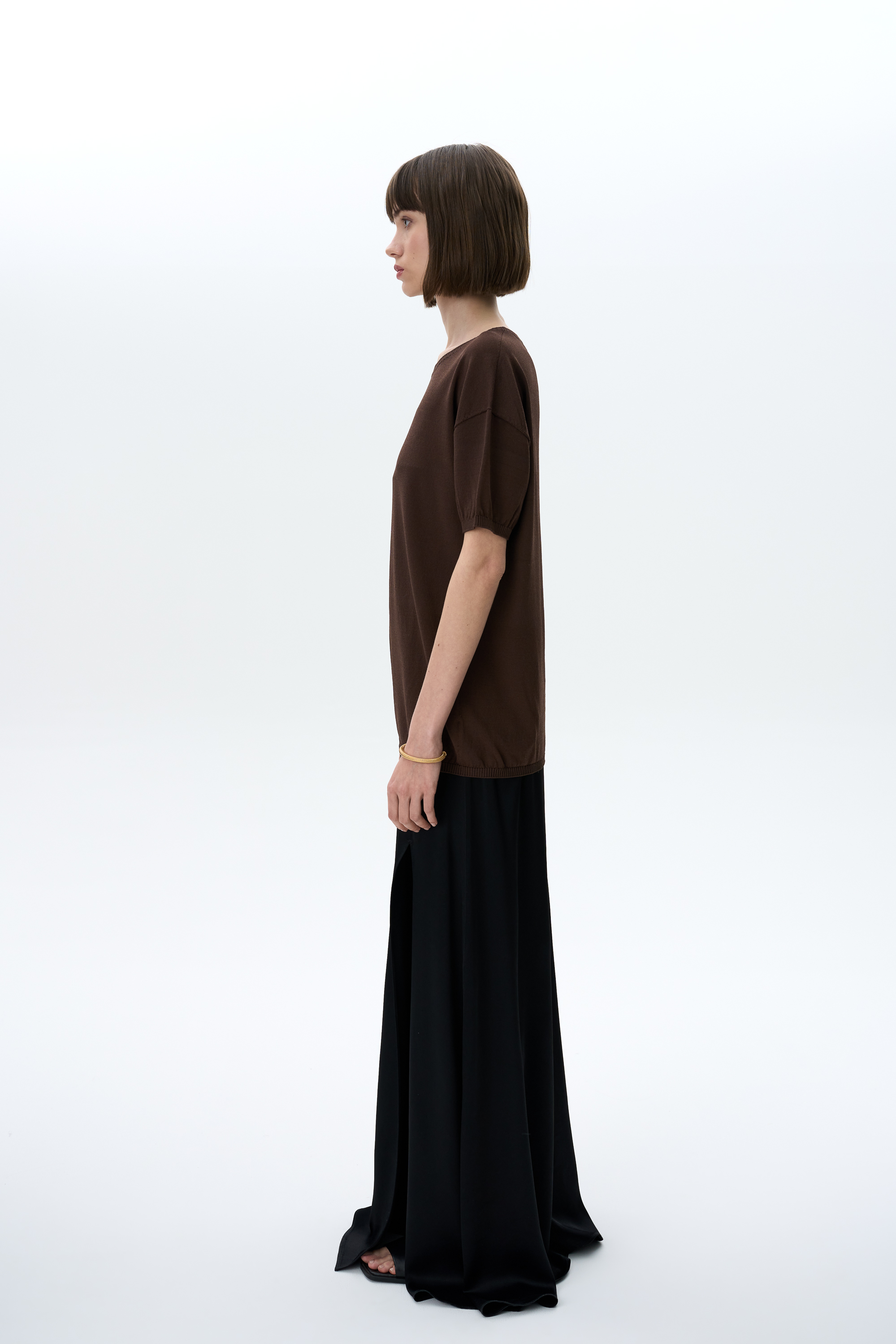 Skirt 4634-01 Black from BRUSNiKA