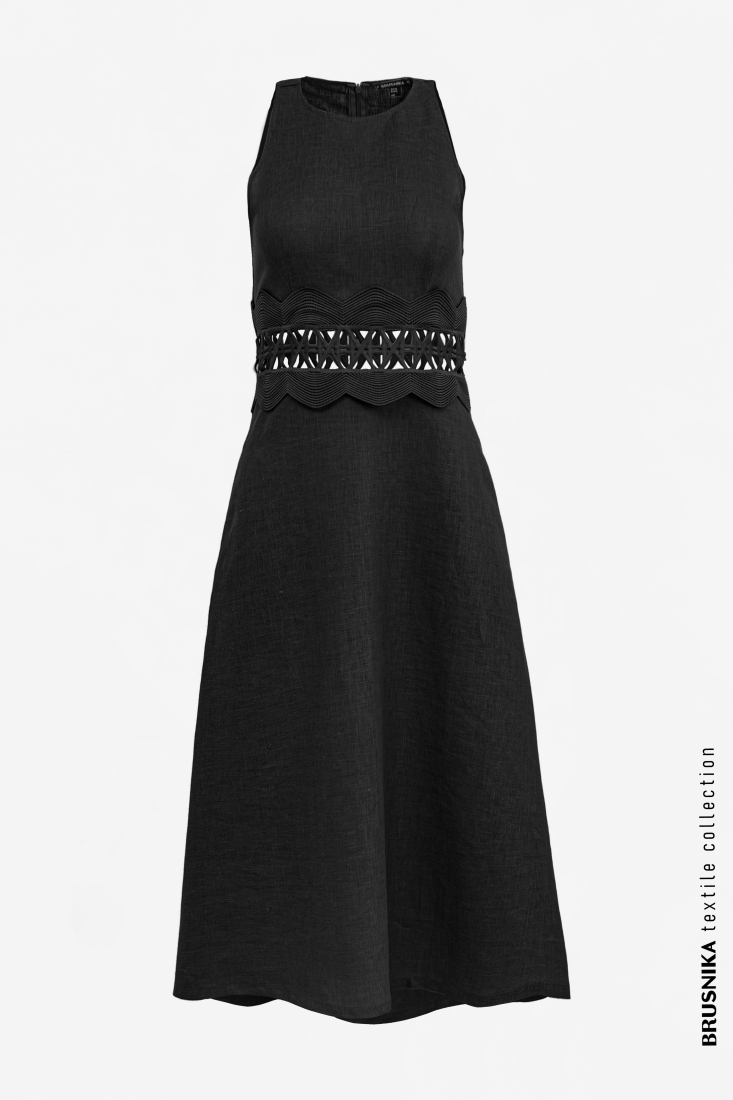 Dress 4162-01 Black from BRUSNiKA