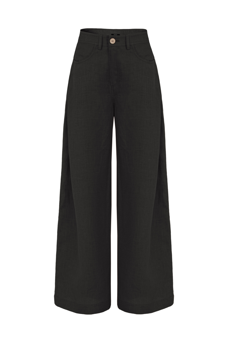 Trousers 2857-01 Black from BRUSNiKA