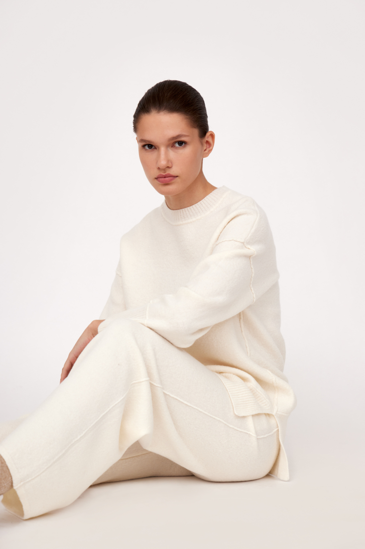 Pull-over 3832-09 Ivory from BRUSNiKA
