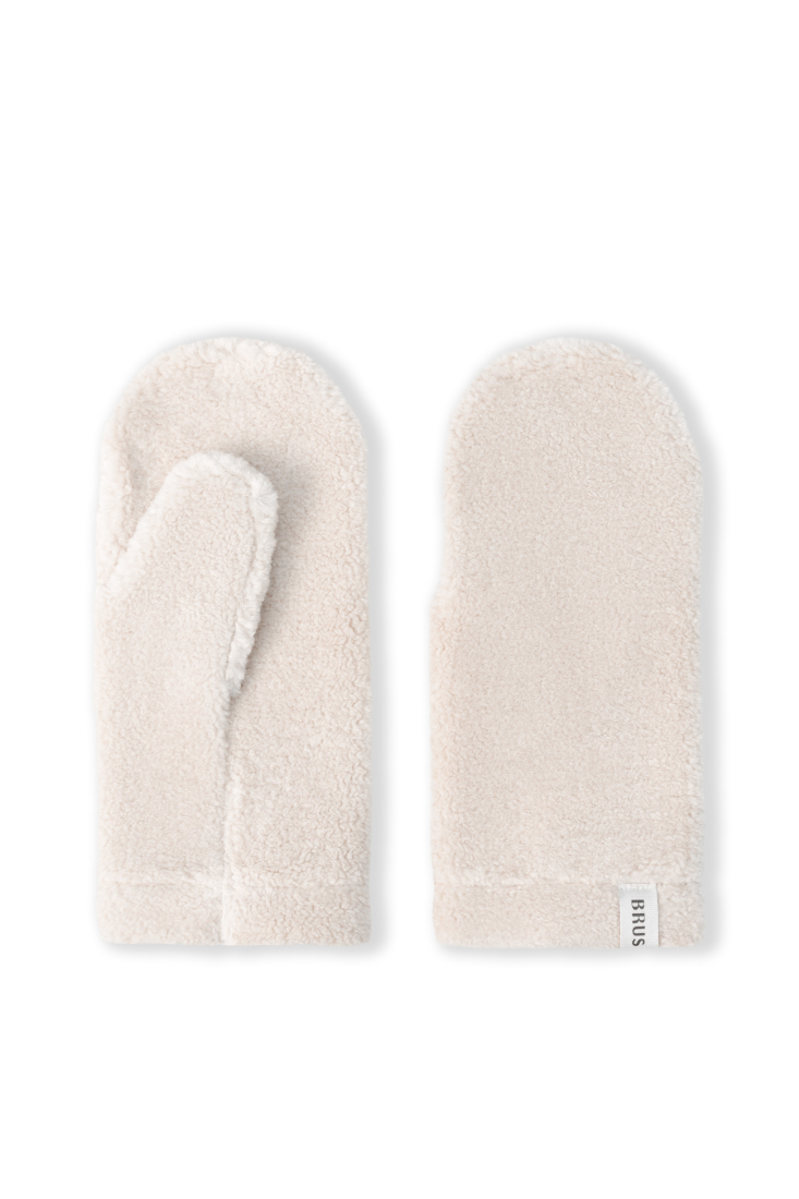 Mittens 3748-09 Ivory from BRUSNiKA
