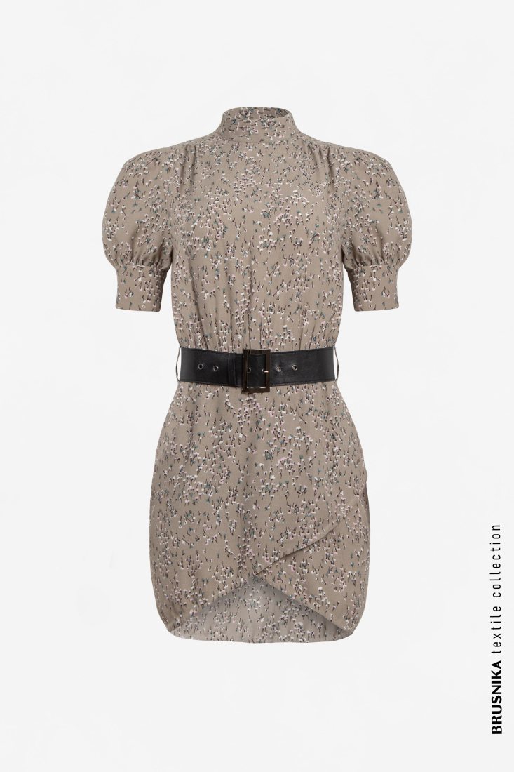 Dress 3883-45.1 Тaupe . from BRUSNiKA