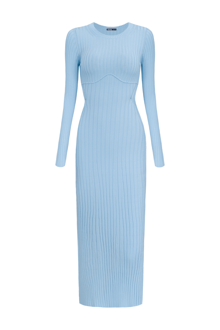 Dress 3223-24 Light blue from BRUSNiKA
