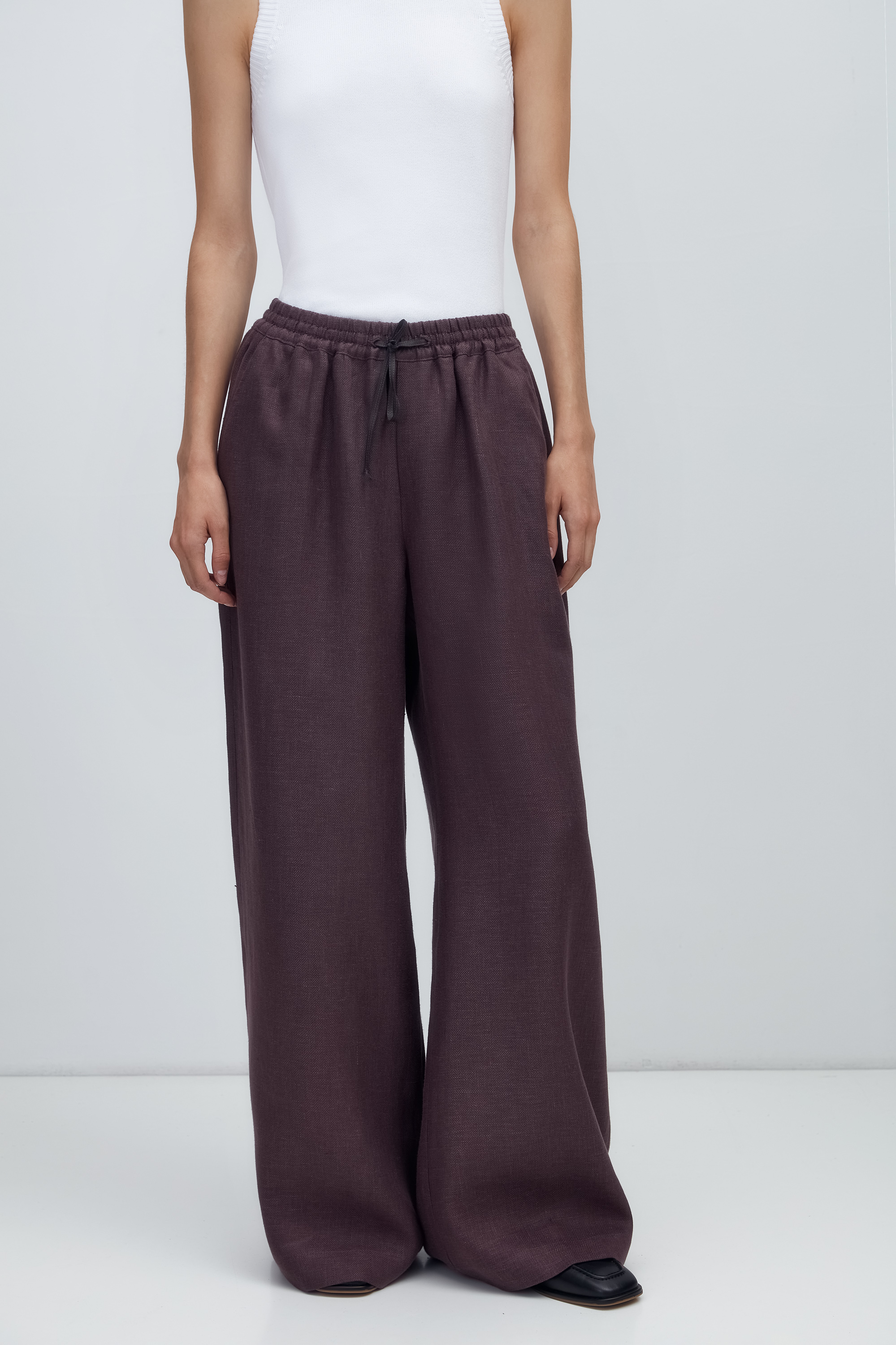 Trousers 3906-14 Burgundy from BRUSNiKA