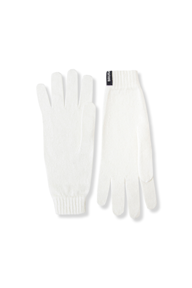 Gloves 3703-02 White from BRUSNiKA