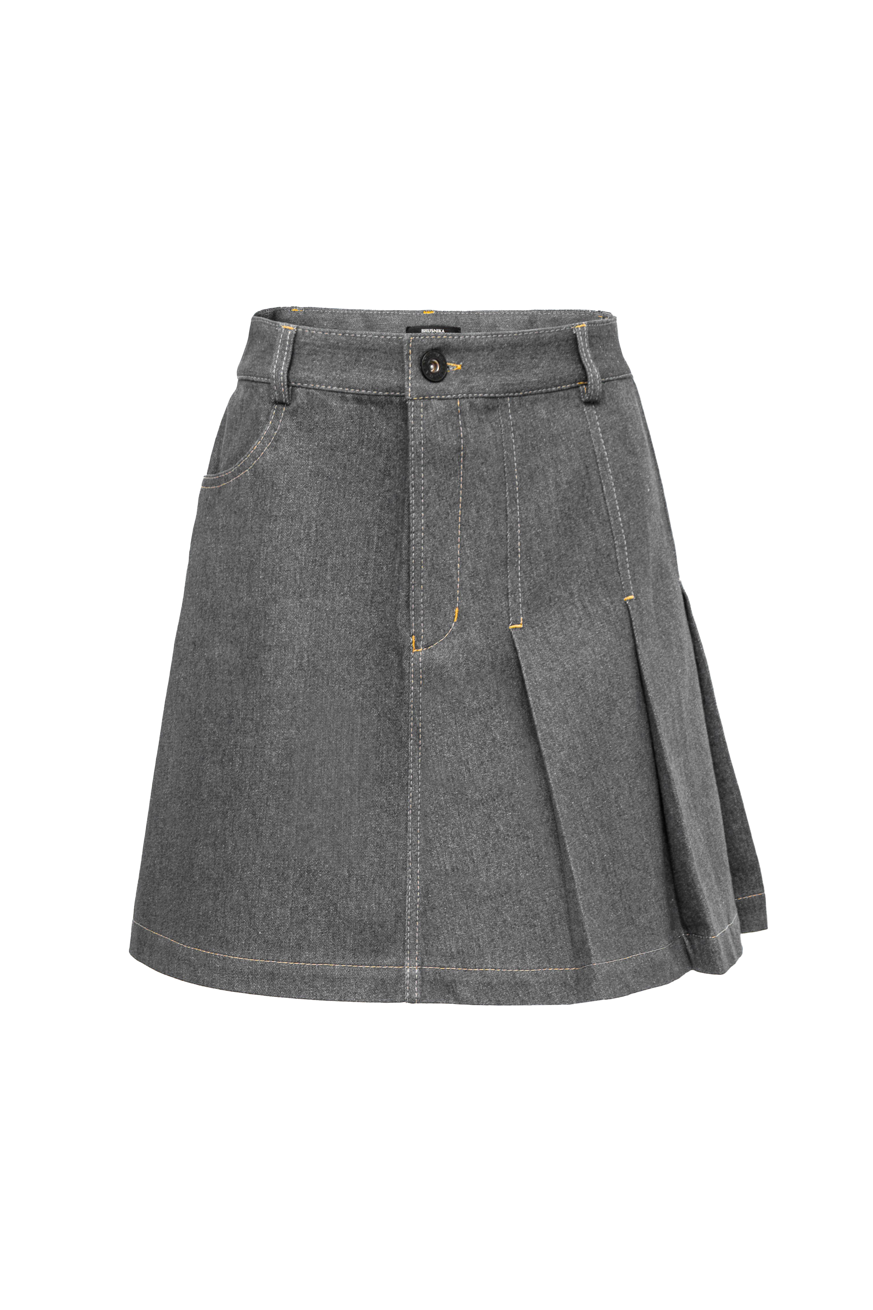Skirt 4238-04 Grey from BRUSNiKA