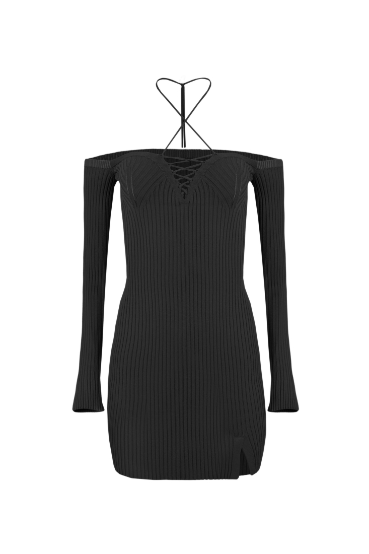 Dress 3860-01 Black from BRUSNiKA