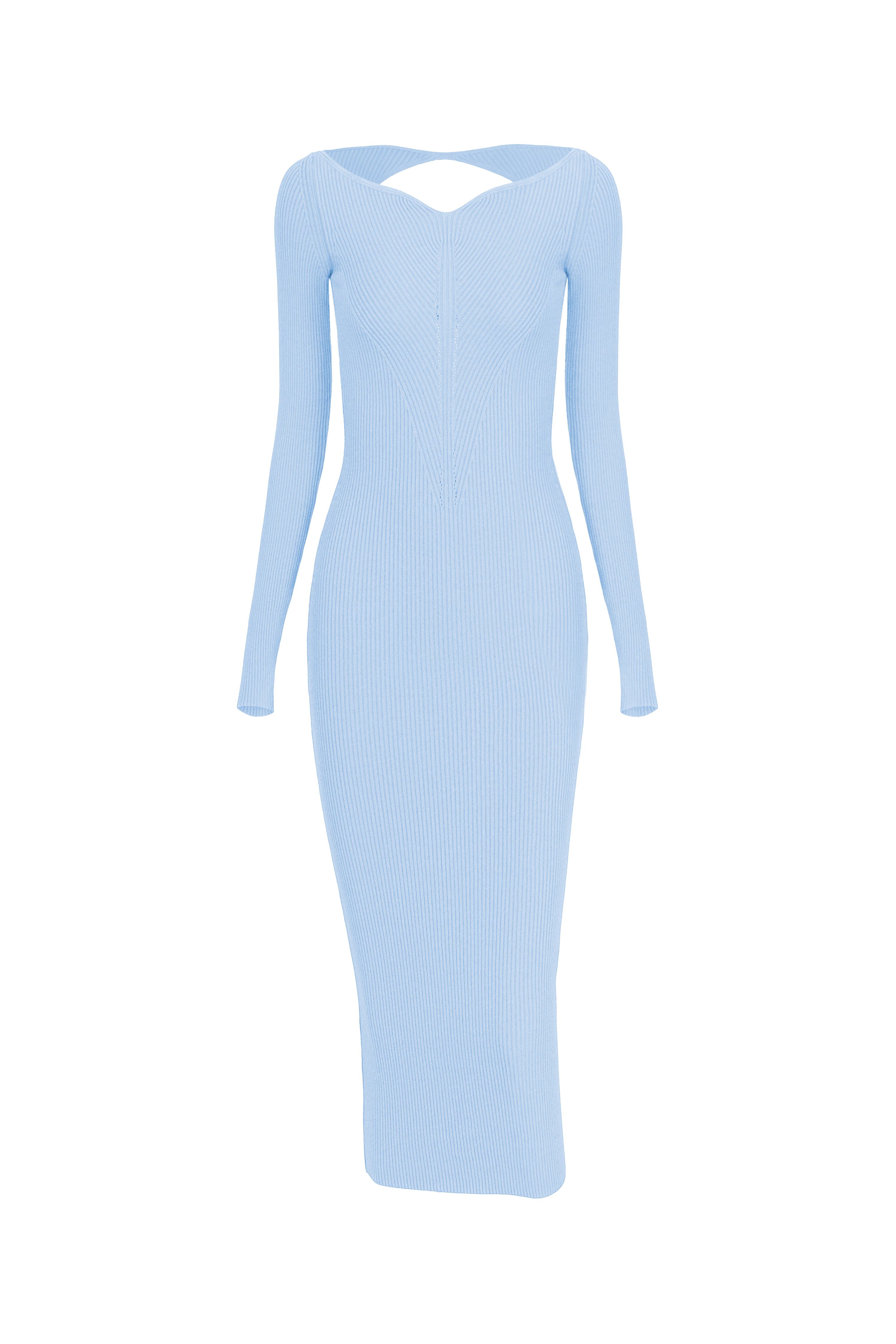 Dress 3199-07 Blue from BRUSNiKA