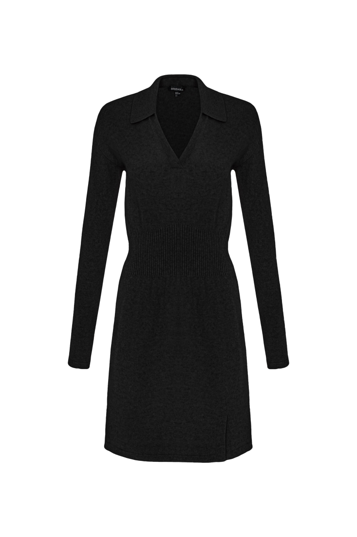 Dress 3720-01 Black from BRUSNiKA