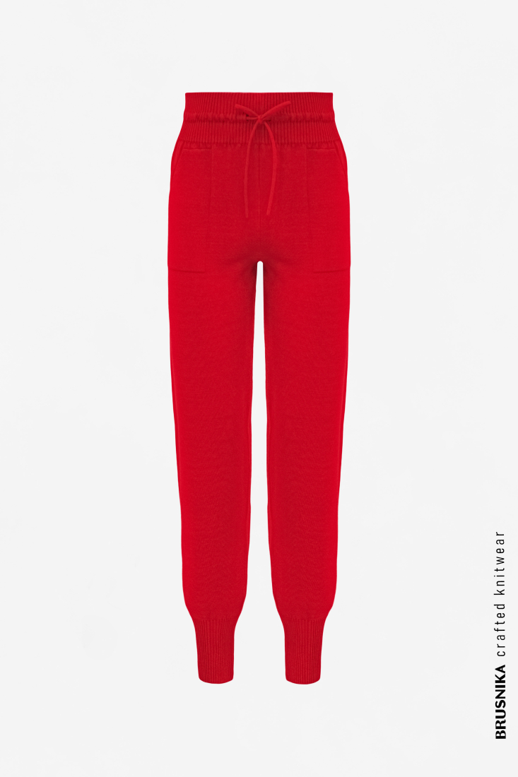 Trousers 2700-05 Red from BRUSNiKA