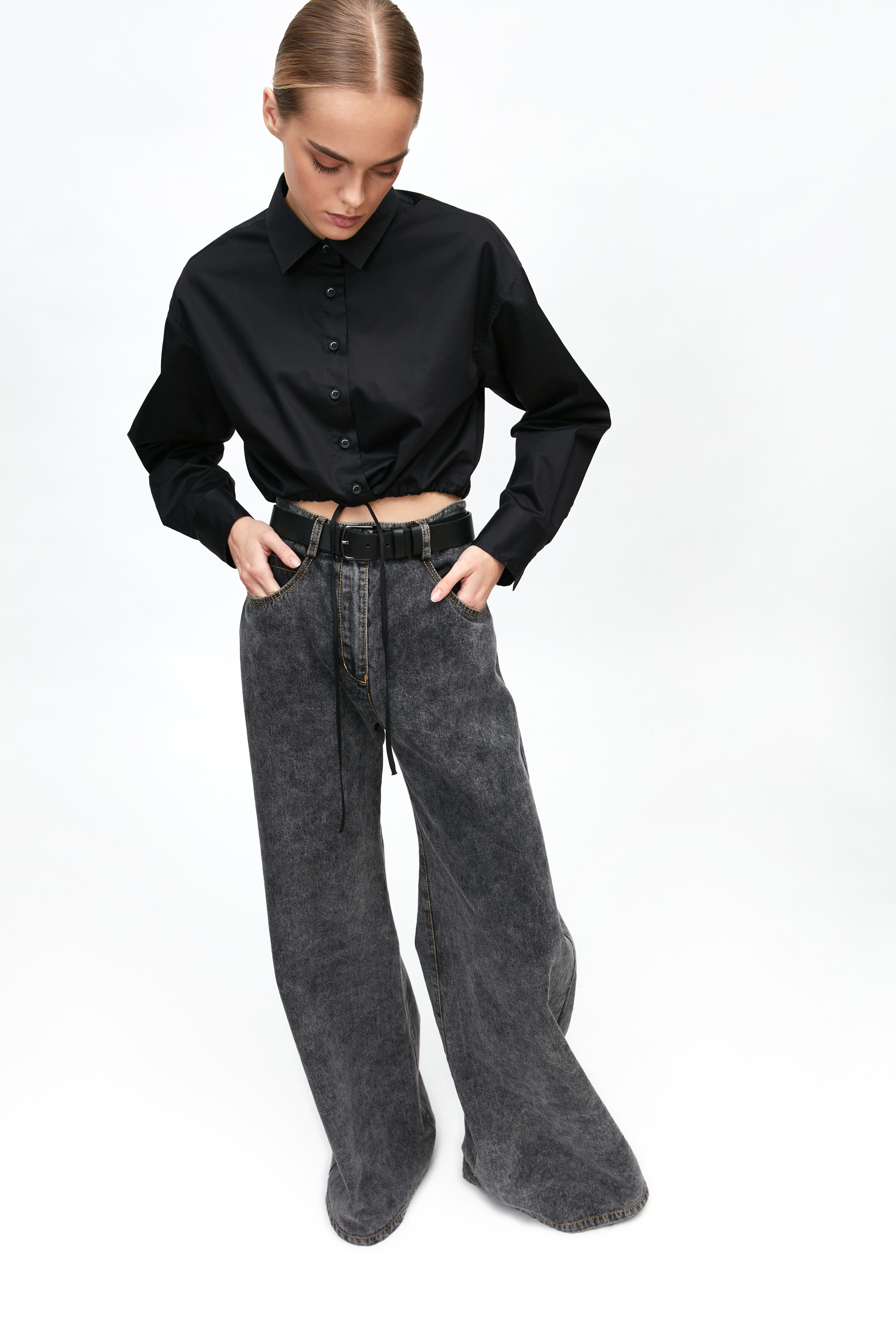 Trousers 3903-01 Black from BRUSNiKA