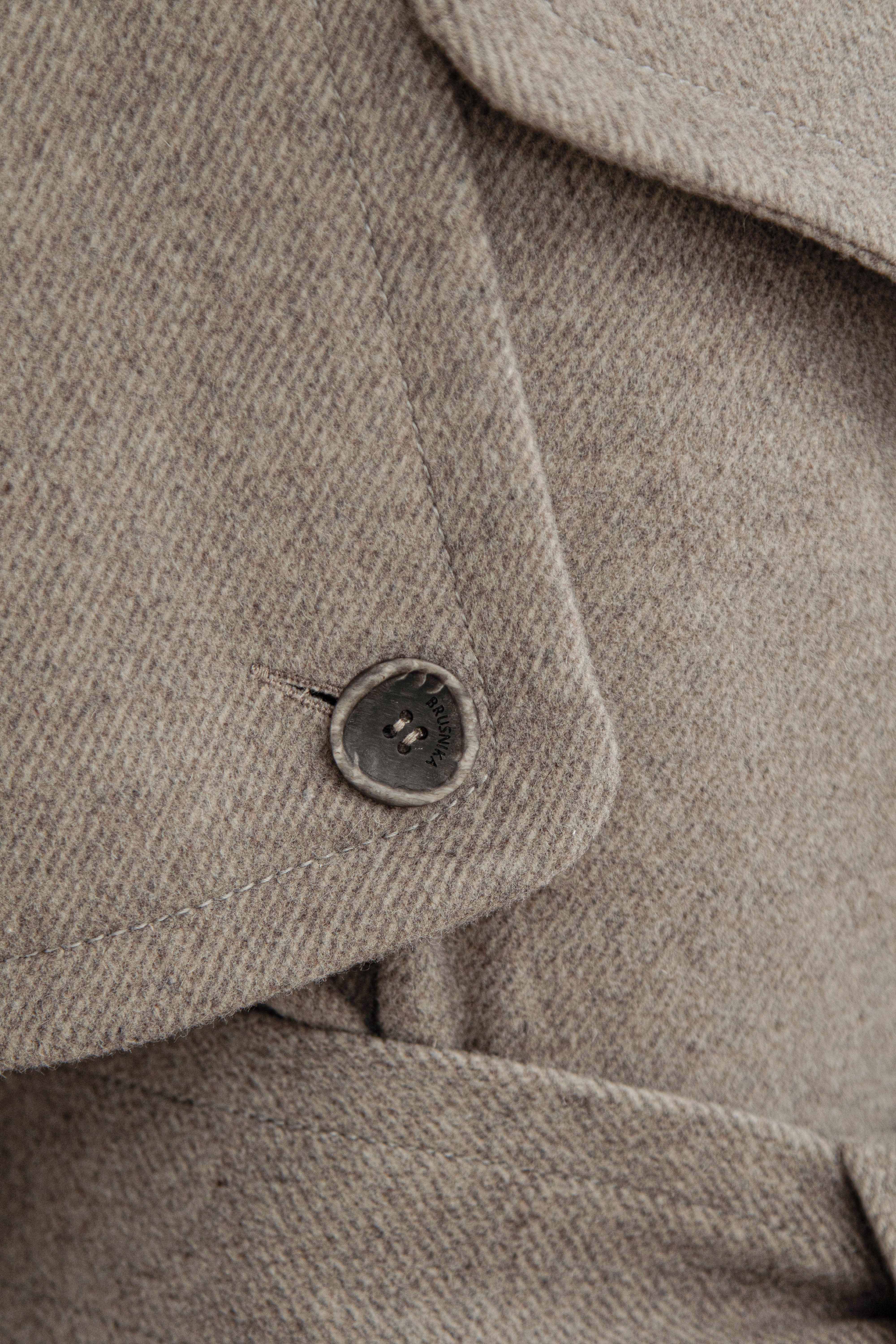 Coat 3953-04 Grey from BRUSNiKA