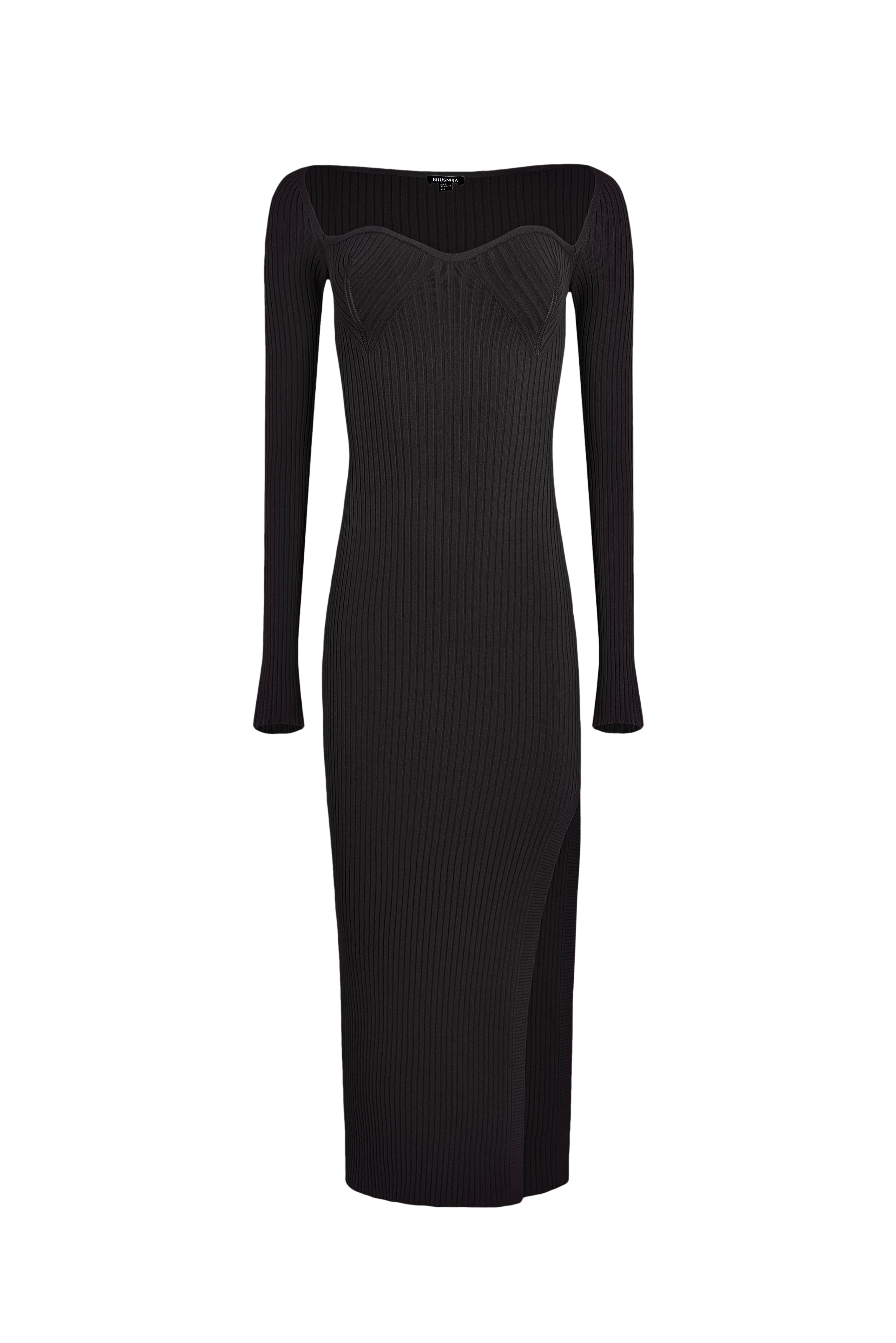 Dress 3695-01 Black from BRUSNiKA