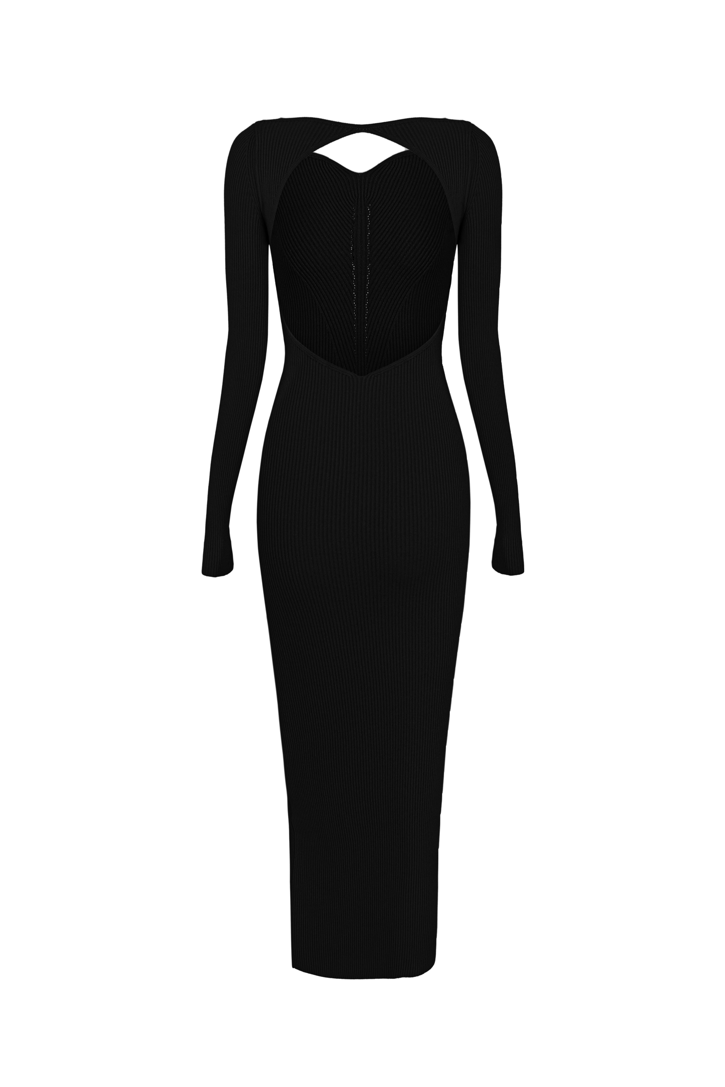 Dress 3199-01 Black from BRUSNiKA