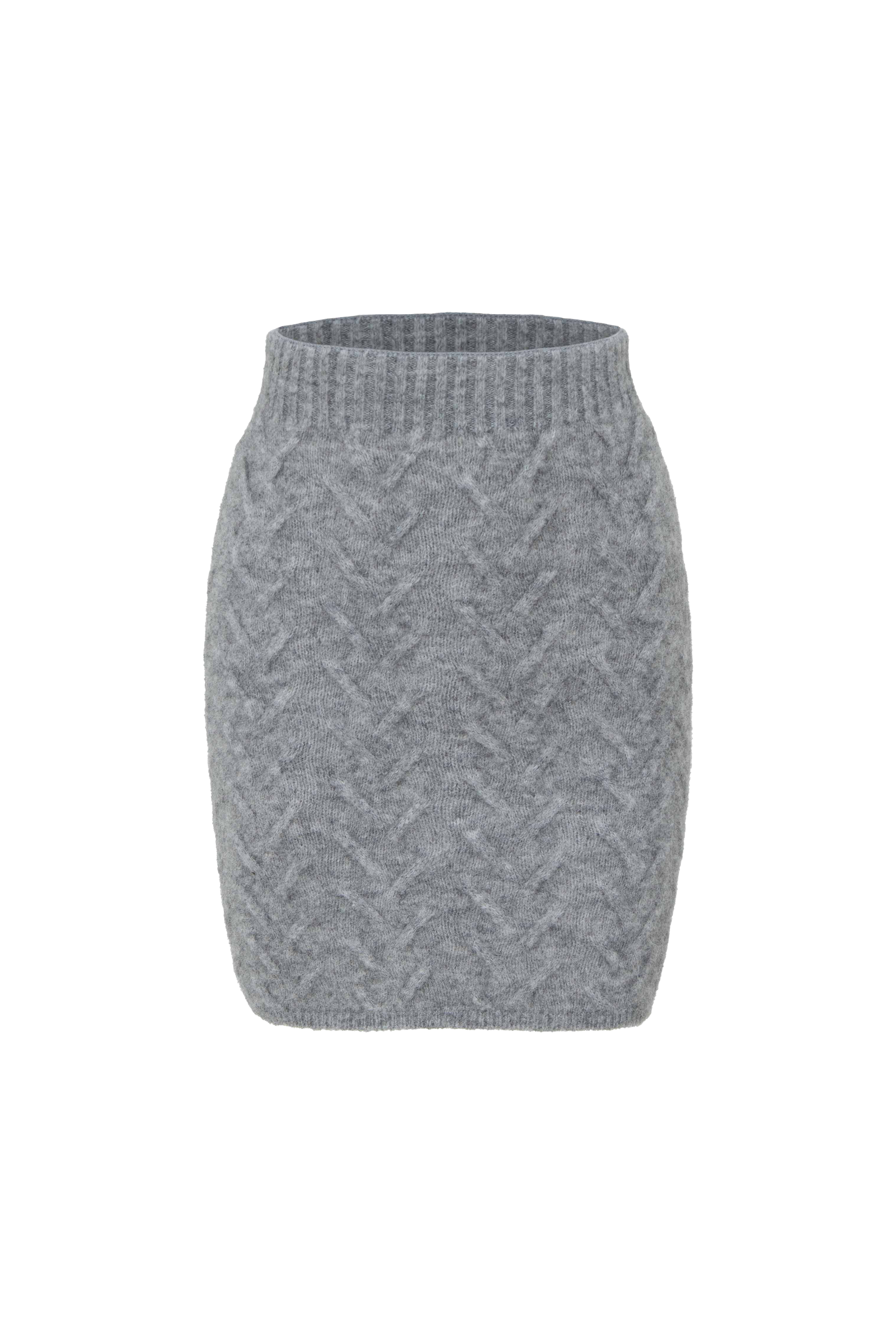 Skirt 4492-04 Grey from BRUSNiKA