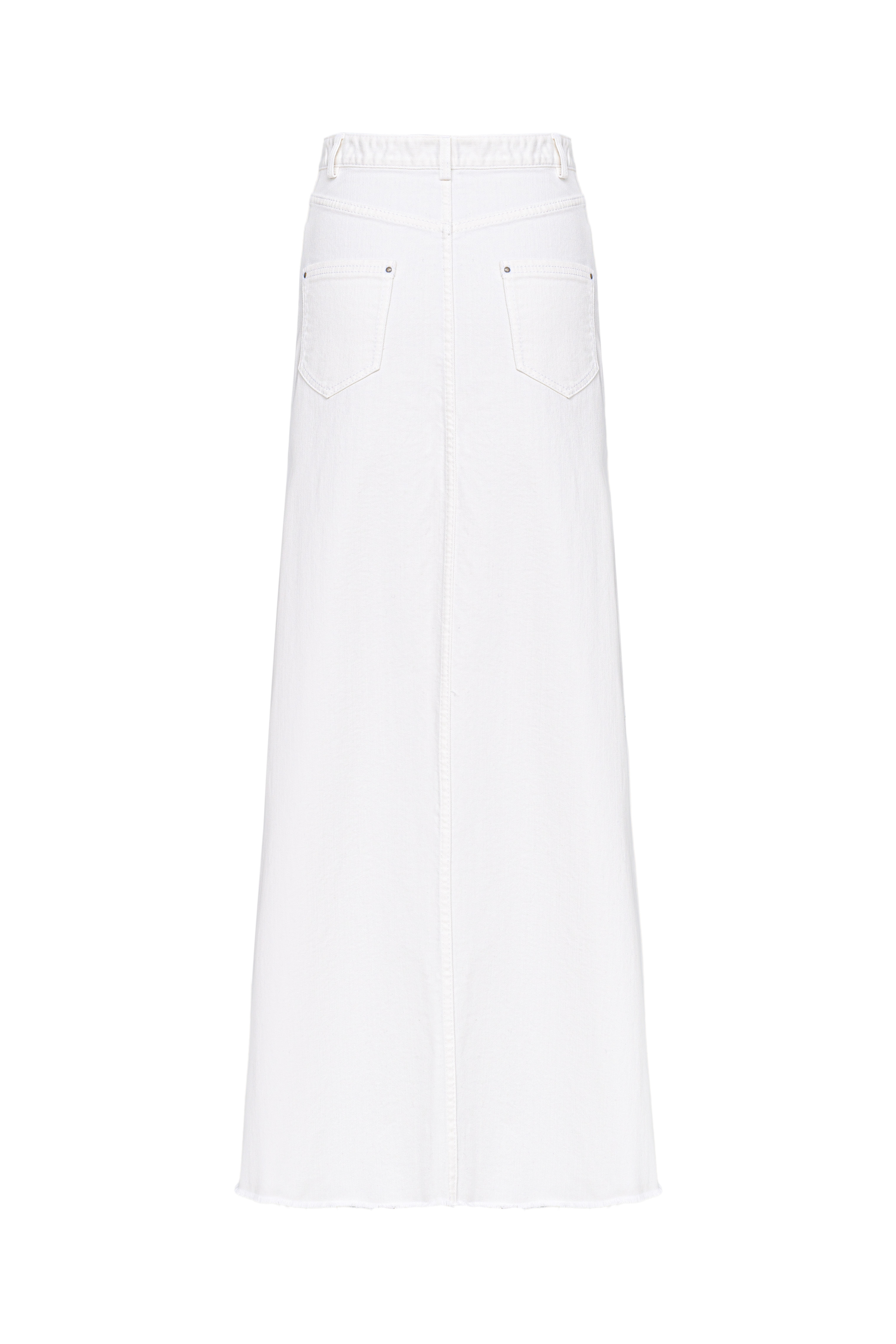 Skirt 4635-02 White from BRUSNiKA