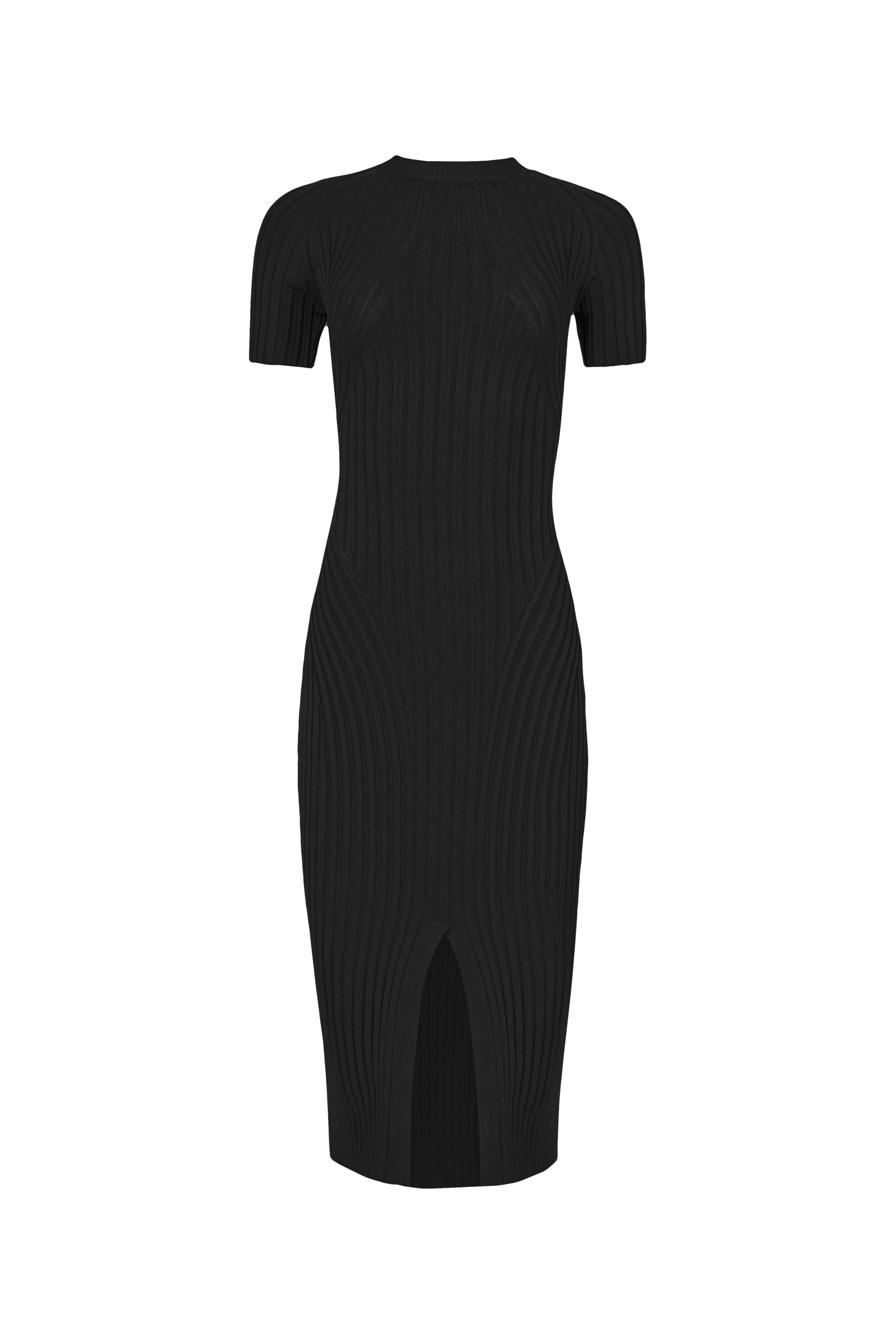 Dress 2828-01 Black from BRUSNiKA